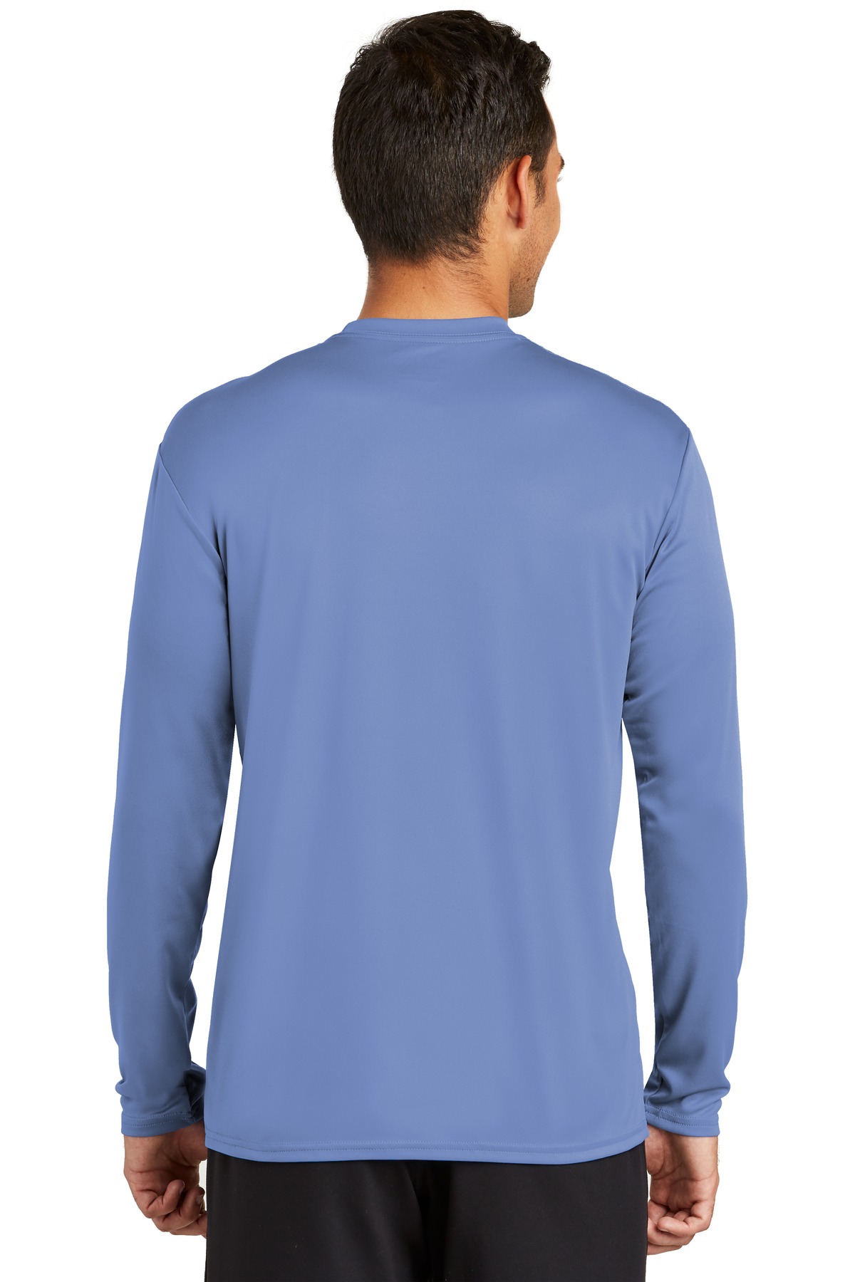 PC380LS Port & Company Long Sleeve Performance Tee. - Back Image