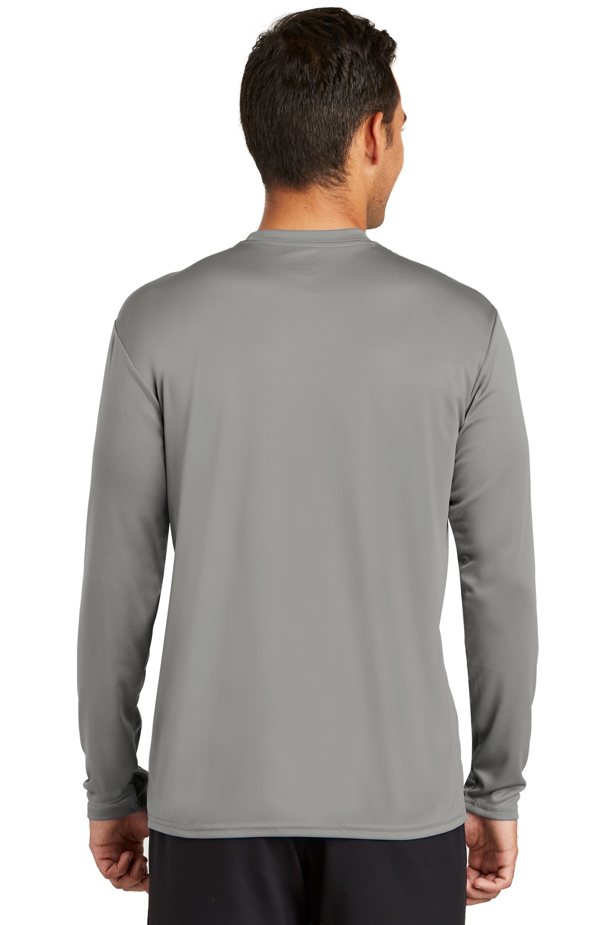 PC380LS Port & Company Long Sleeve Performance Tee. - Back Image