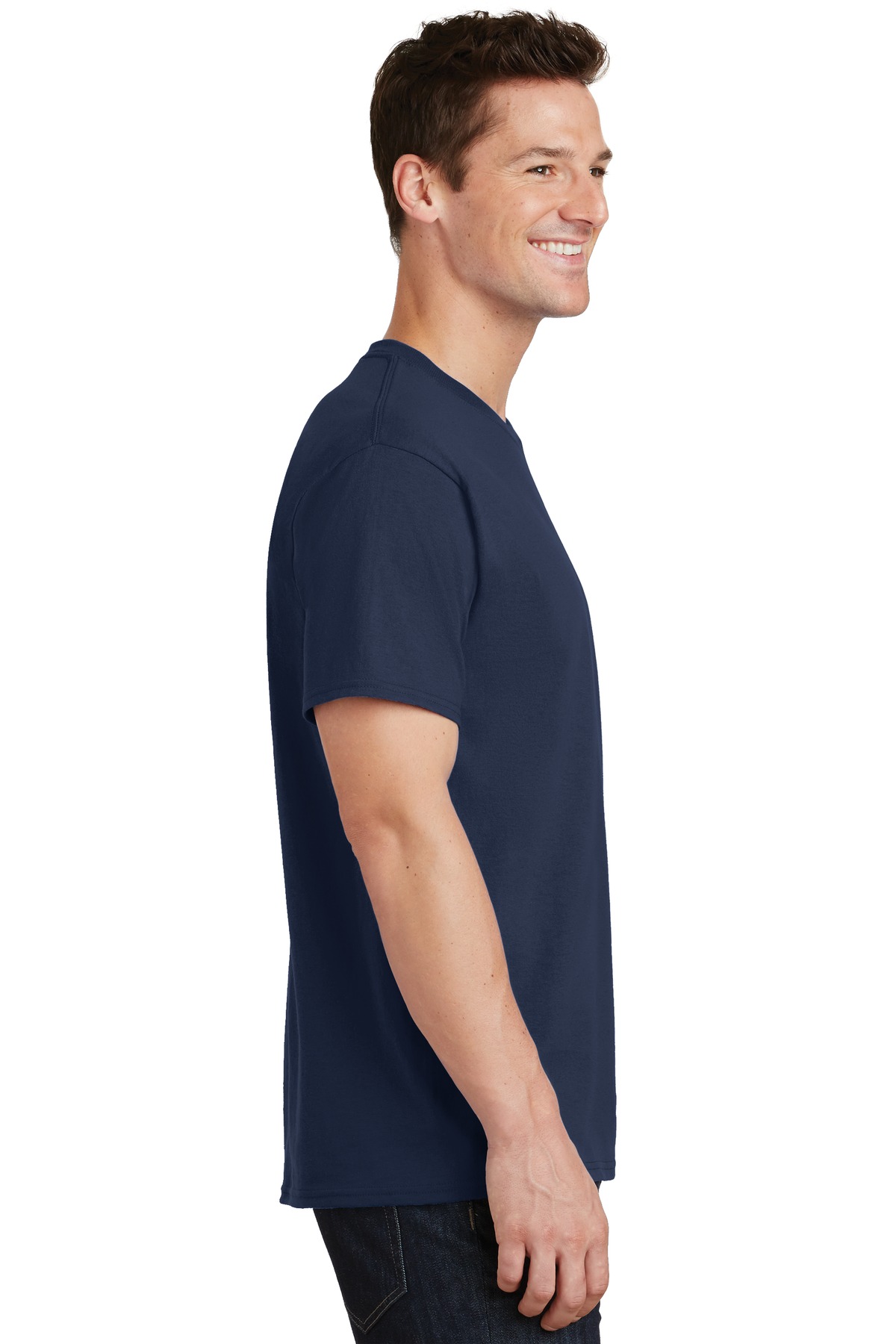 PC54 Port & Company Men's Core Cotton Short-Sleeve Tee - Siide Image