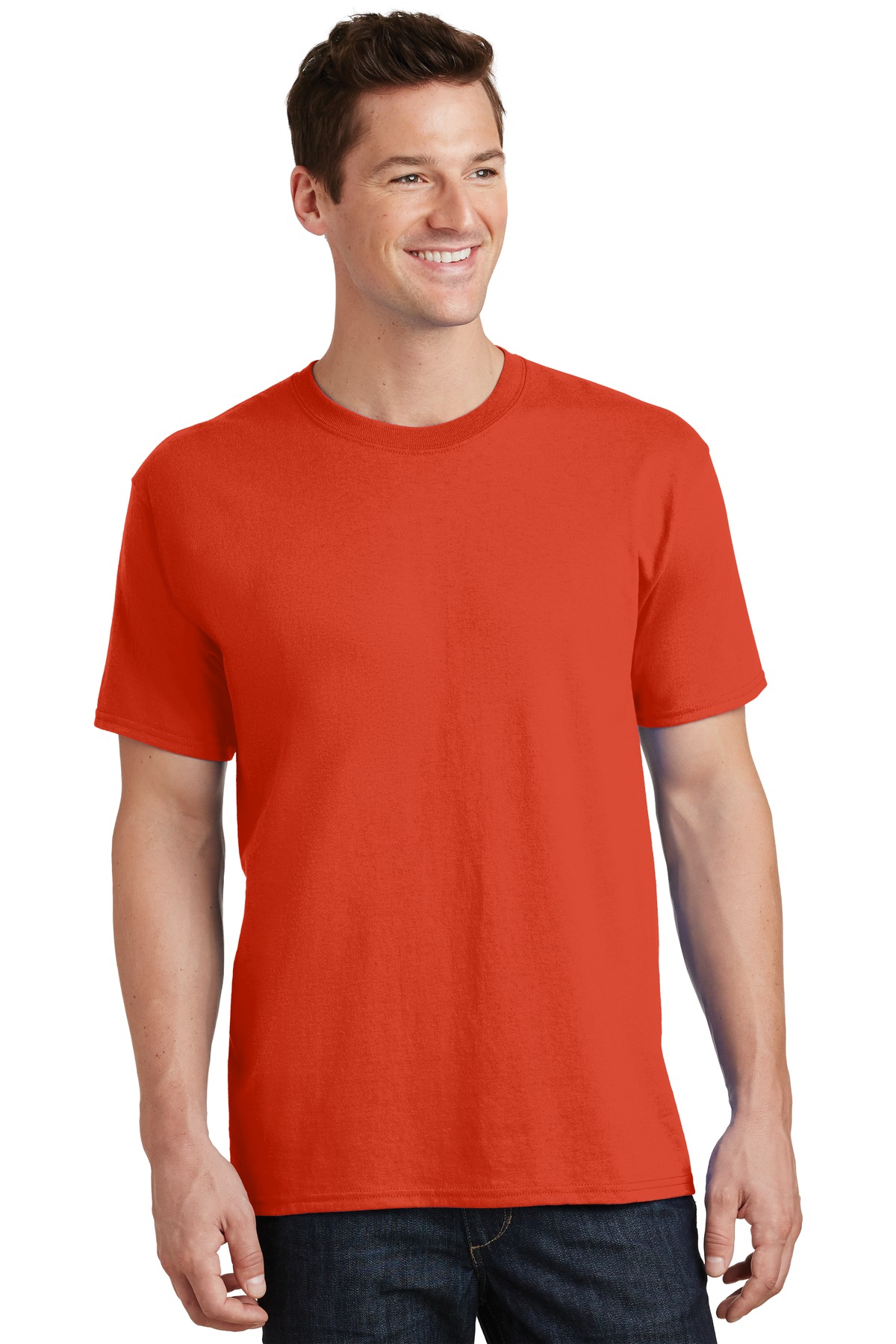 Port & Company PC54 Cotton Tee PC54 Port & Company Men's Core Cotton Short-Sleeve Tee