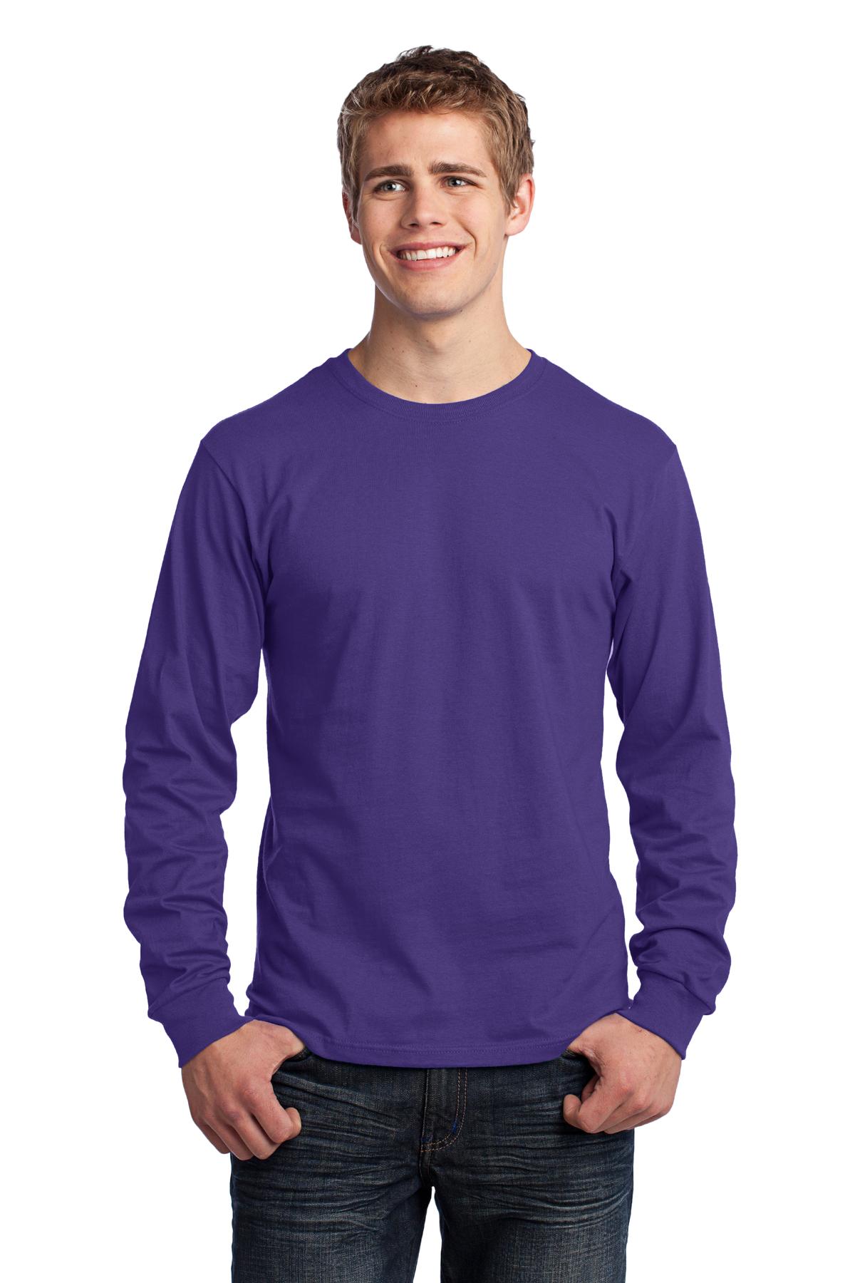 PC54LS Port & Company - Long Sleeve Core Cotton Tee.