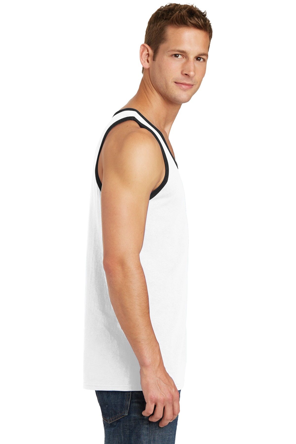 PC54TT Port & Company Core Cotton Tank Top. - Siide Image