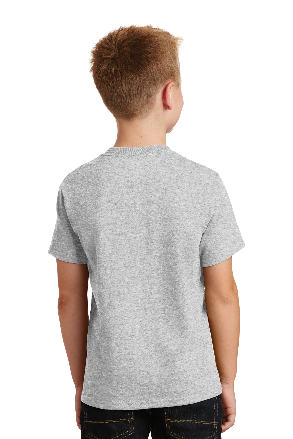PC54Y Port & Company - Youth Core Cotton Tee. - Back Image