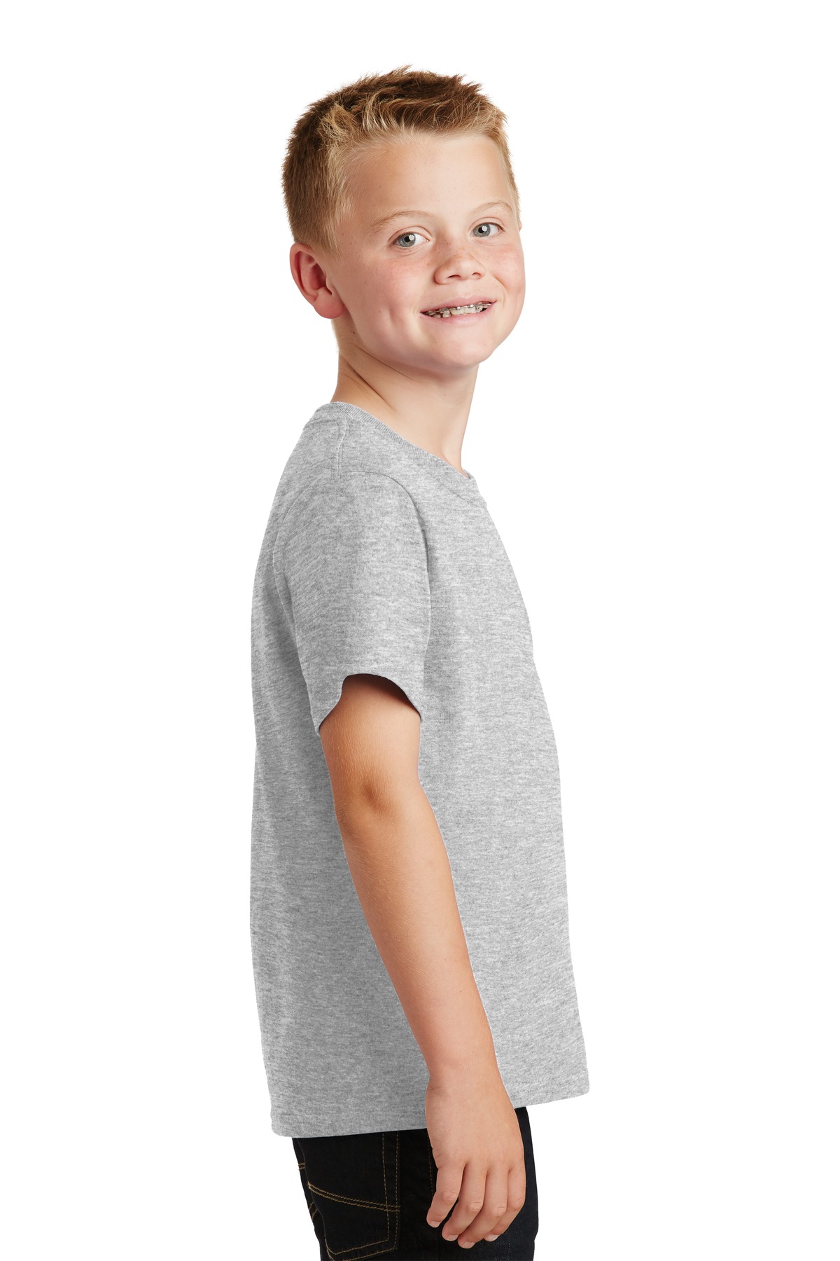 PC54Y Port & Company - Youth Core Cotton Tee. - Siide Image