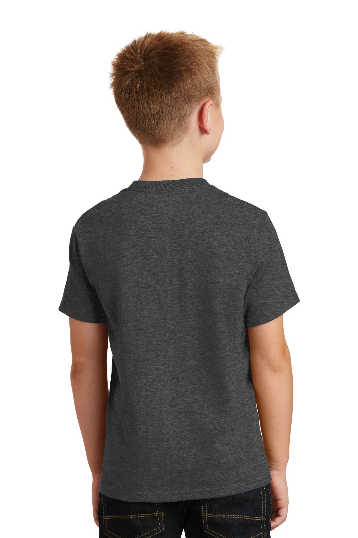 PC54Y Port & Company - Youth Core Cotton Tee. - Back Image
