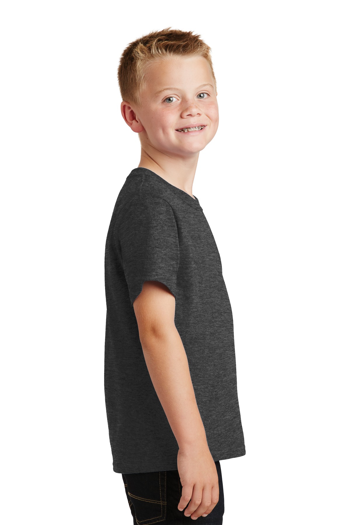 PC54Y Port & Company - Youth Core Cotton Tee. - Siide Image