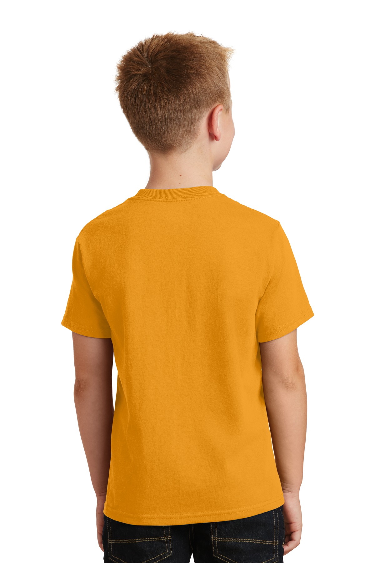 PC54Y Port & Company - Youth Core Cotton Tee. - Back Image
