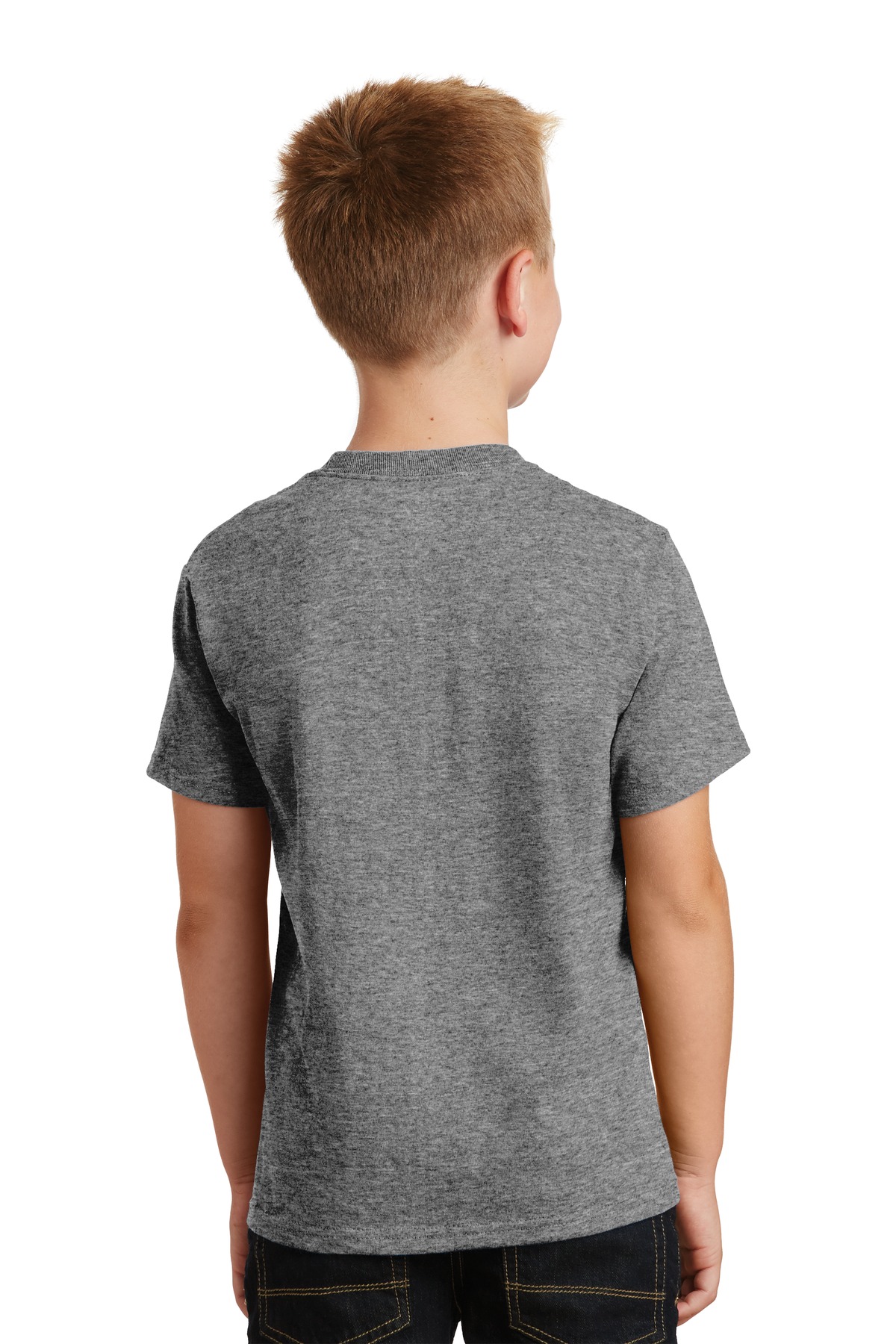 PC54Y Port & Company - Youth Core Cotton Tee. - Back Image