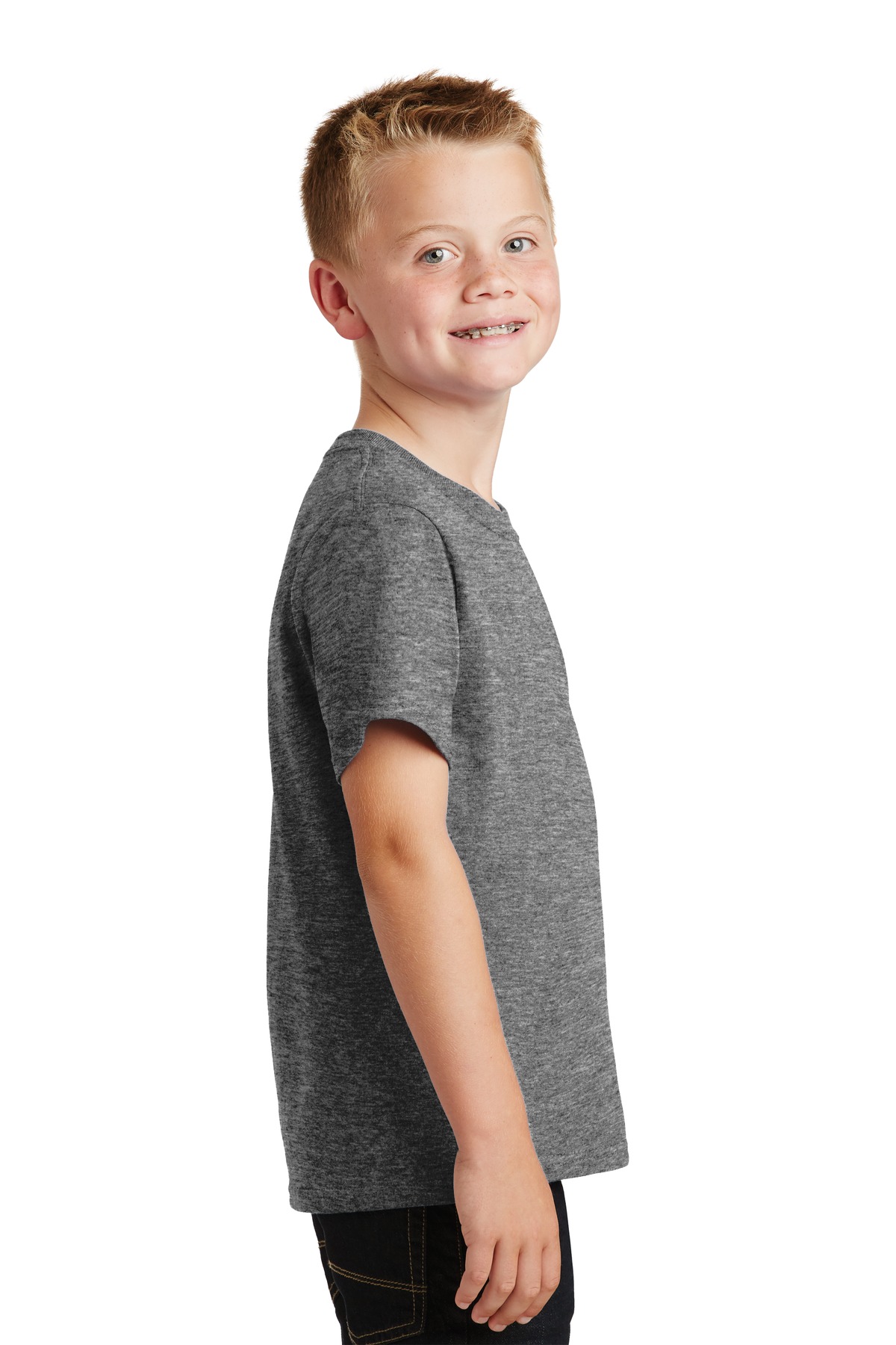 PC54Y Port & Company - Youth Core Cotton Tee. - Siide Image