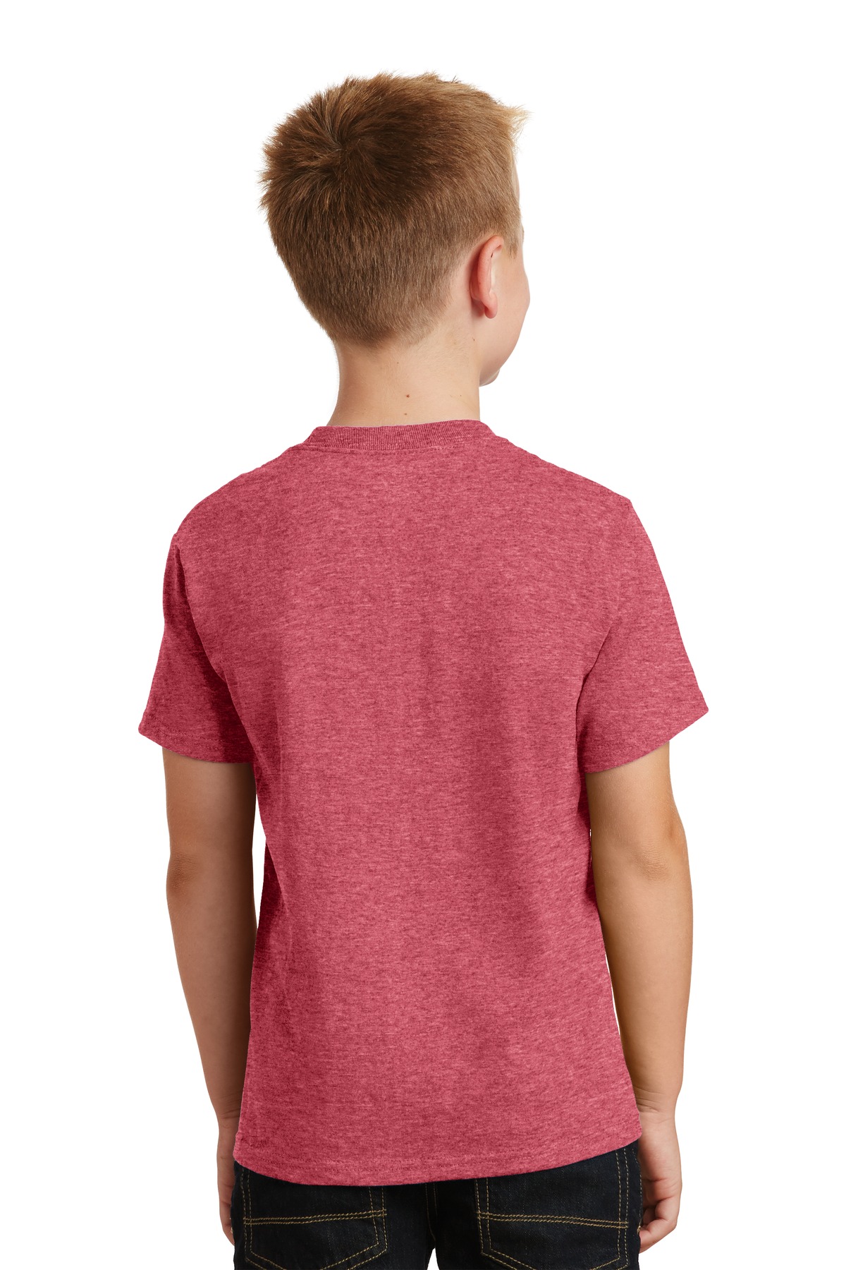 PC54Y Port & Company - Youth Core Cotton Tee. - Back Image