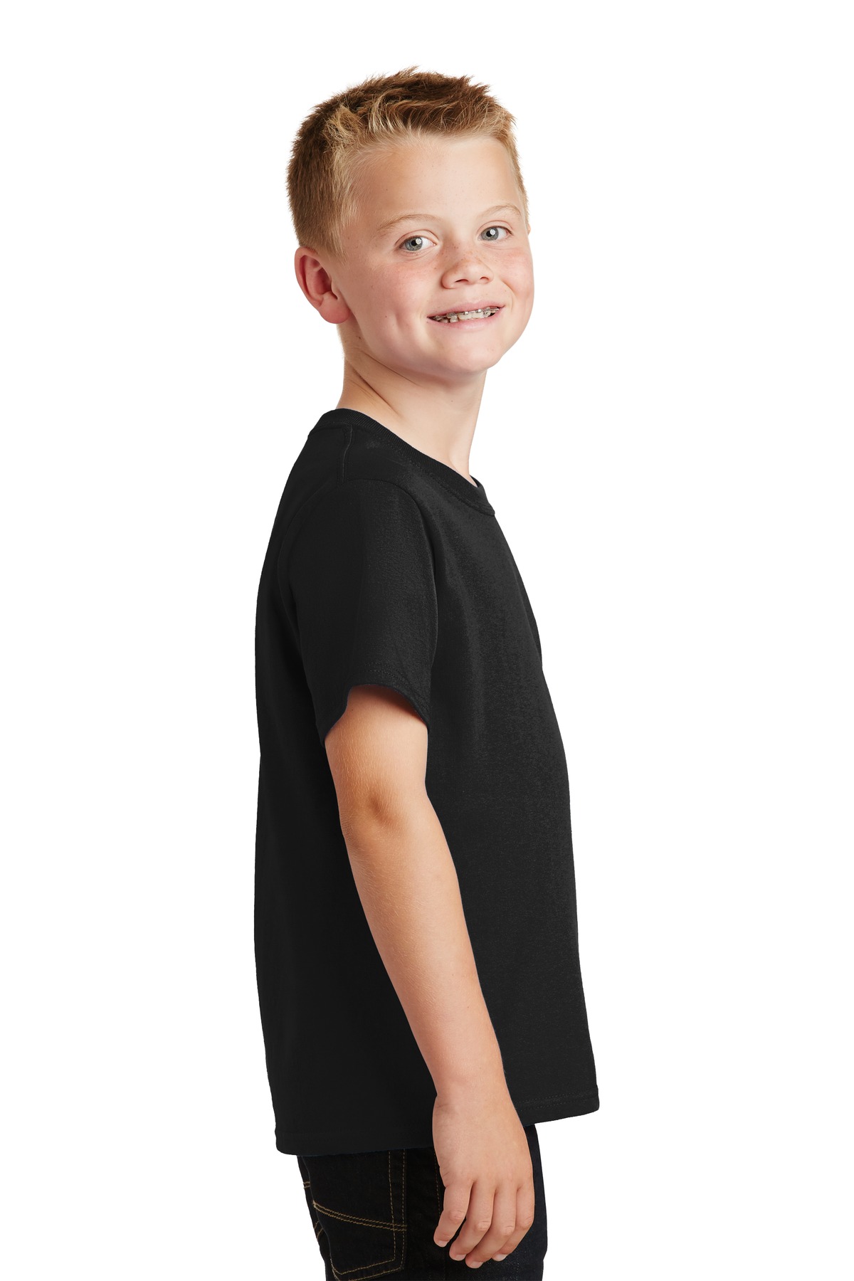 PC54Y Port & Company - Youth Core Cotton Tee. - Siide Image