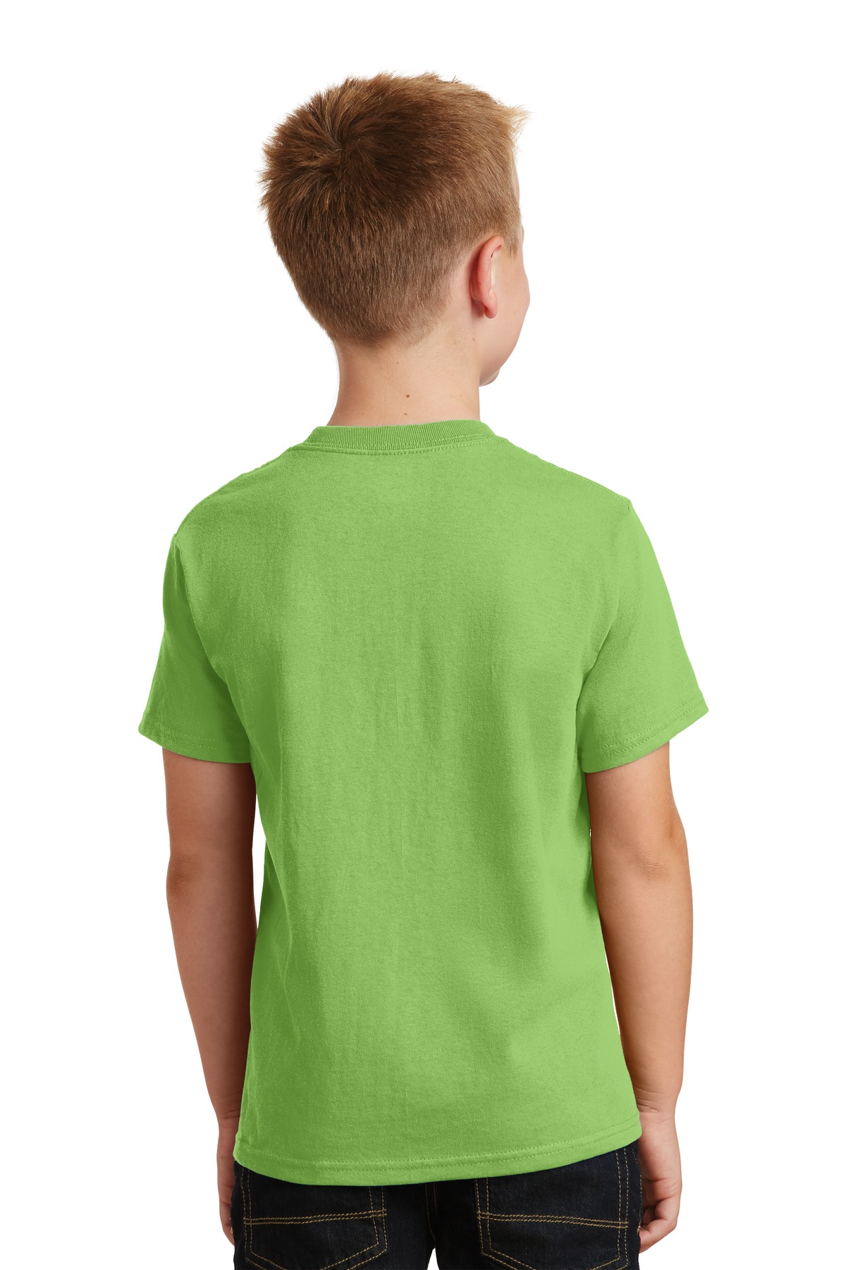 PC54Y Port & Company - Youth Core Cotton Tee. - Back Image