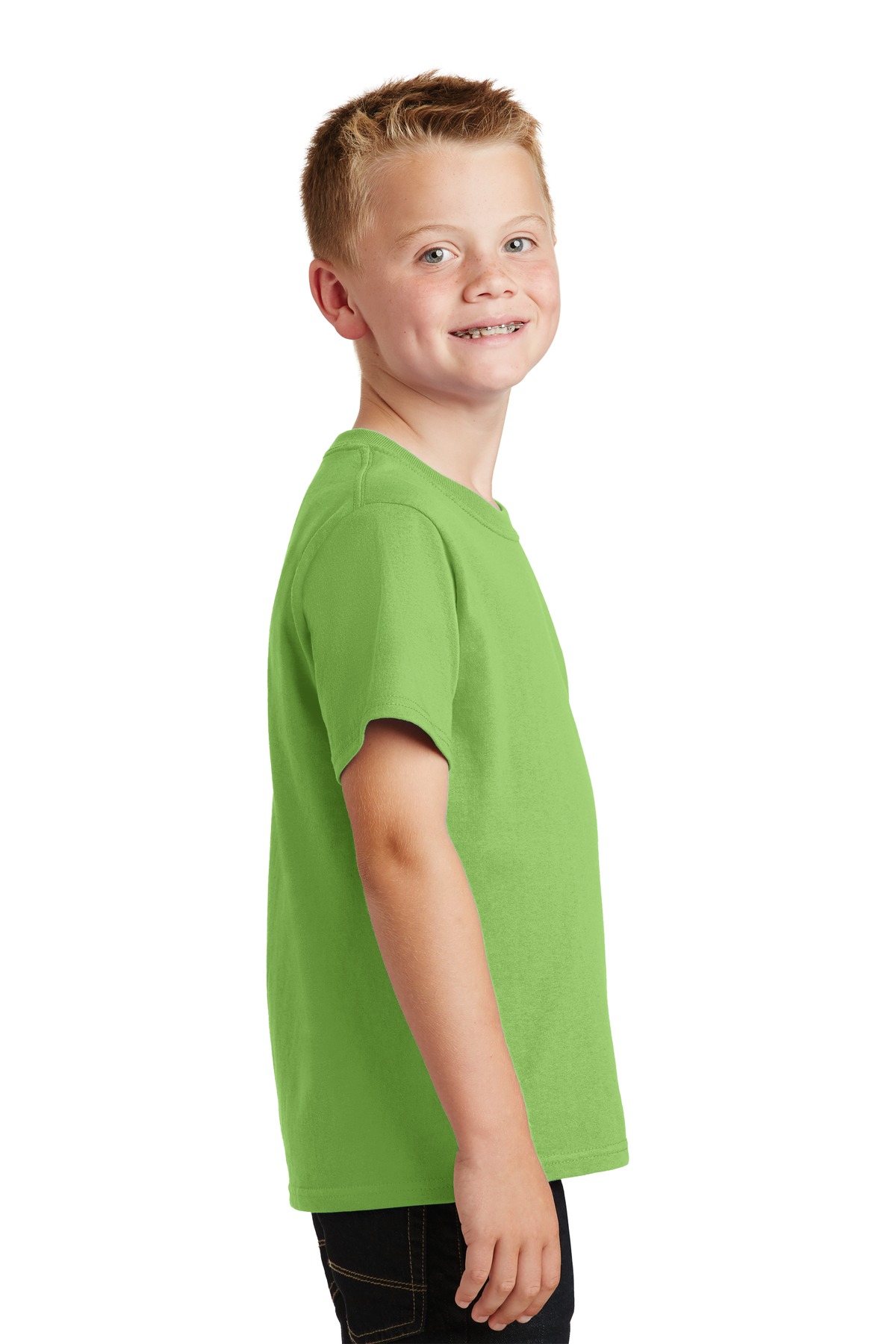 PC54Y Port & Company - Youth Core Cotton Tee. - Siide Image