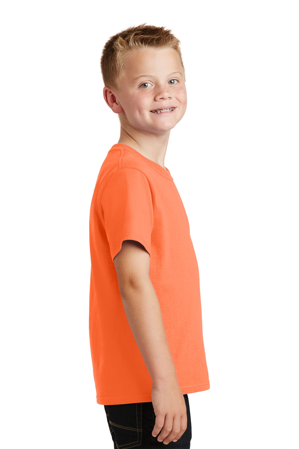 PC54Y Port & Company - Youth Core Cotton Tee. - Siide Image