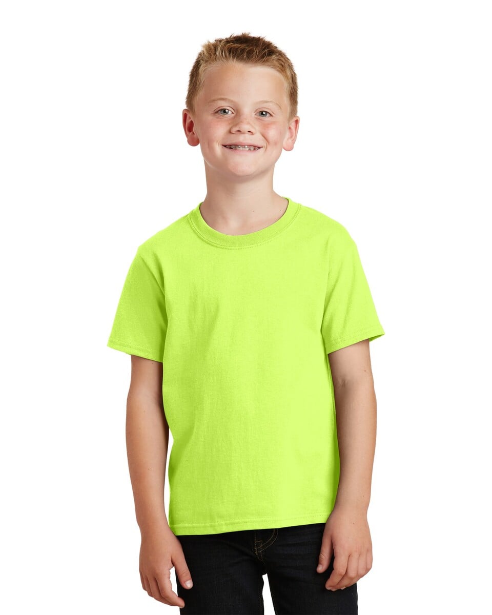 PC54Y Port & Company Youth Core Cotton Tee