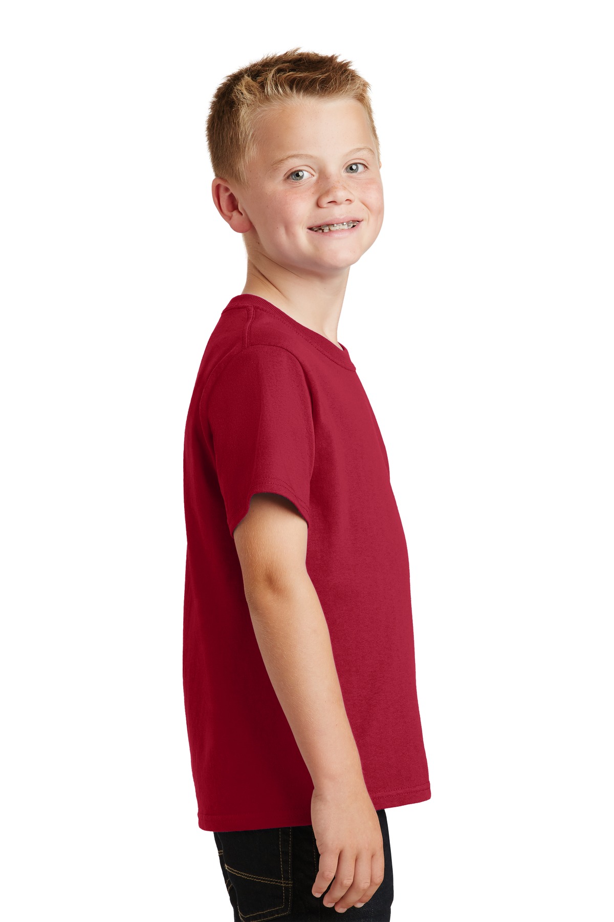 PC54Y Port & Company - Youth Core Cotton Tee. - Siide Image