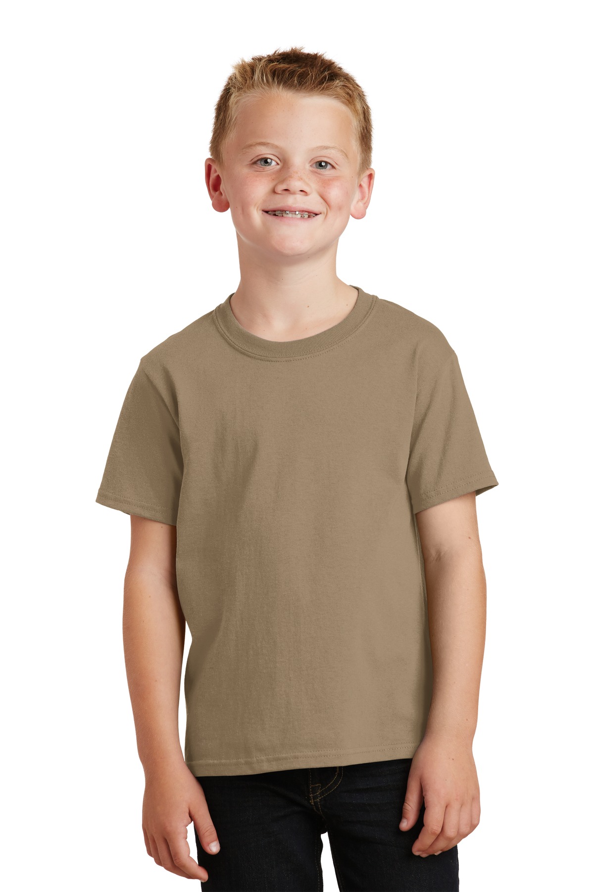 Port & Company Direct to Film (DTF) PC54Y - Youth Core Cotton Tee.