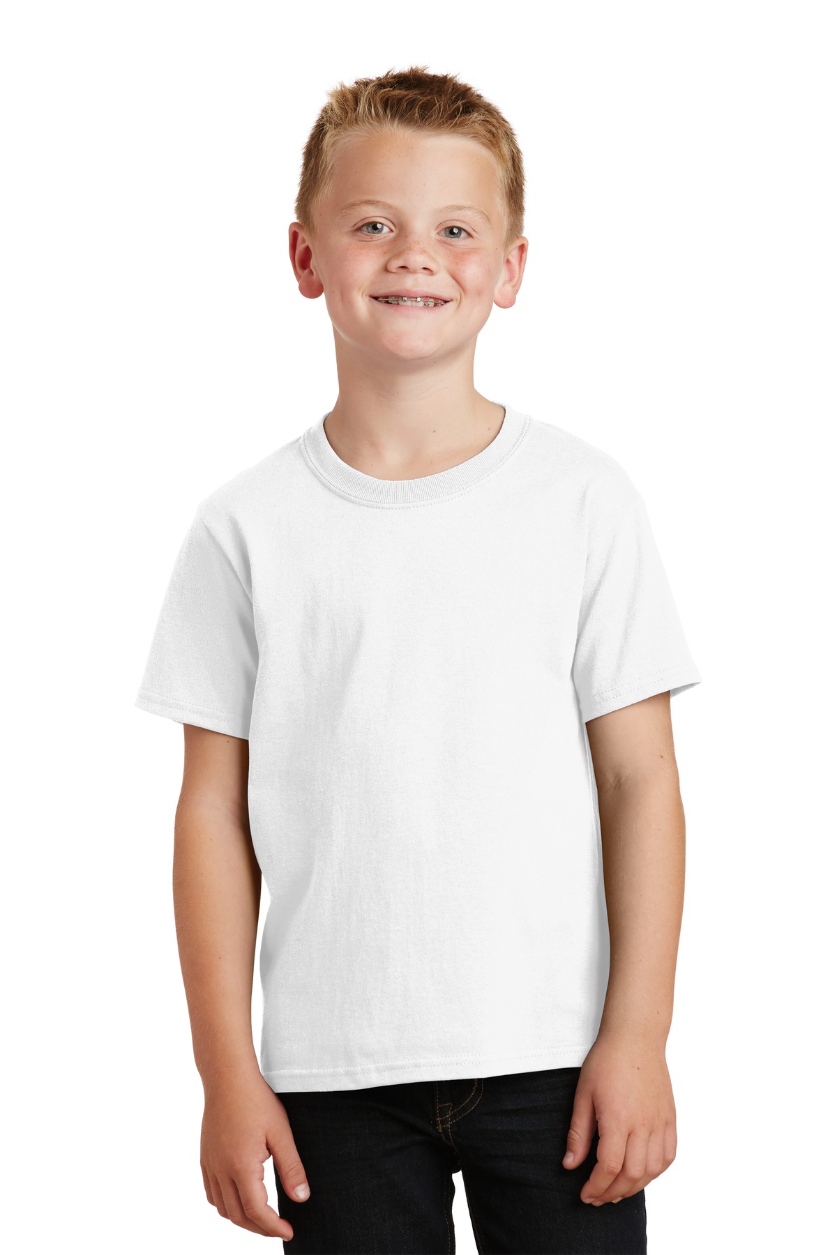 PC54Y Port & Company - Youth Core Cotton Tee.