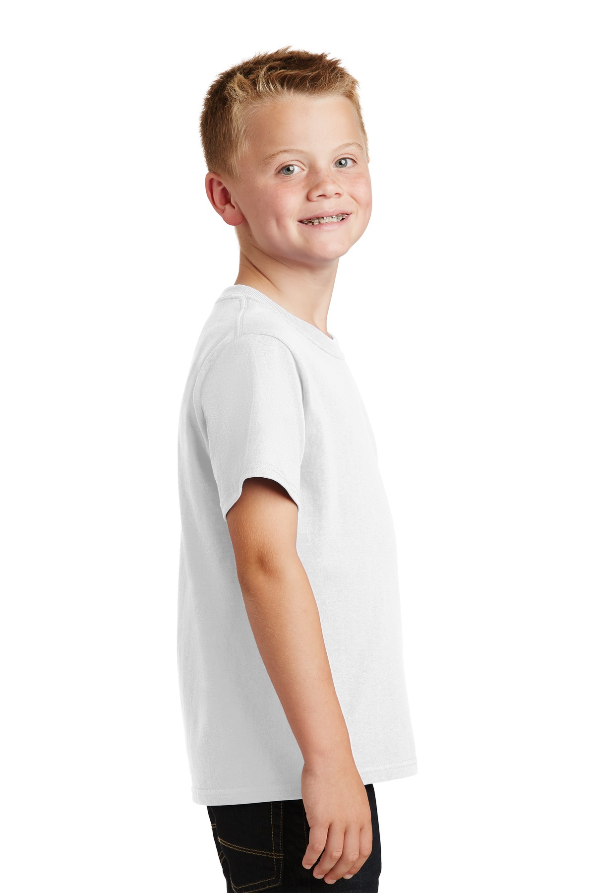 PC54Y Port & Company - Youth Core Cotton Tee. - Siide Image