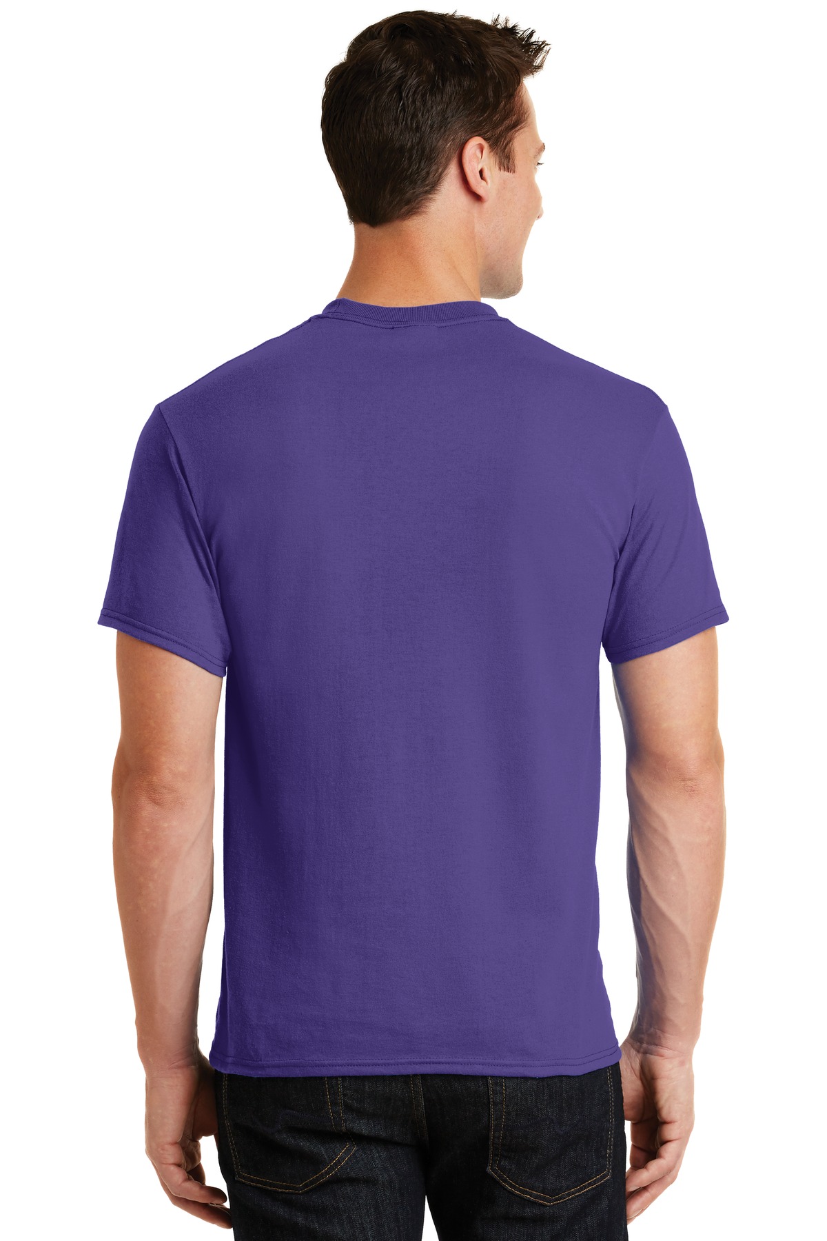 PC55 Port & Company - Core Blend Tee. - Back Image