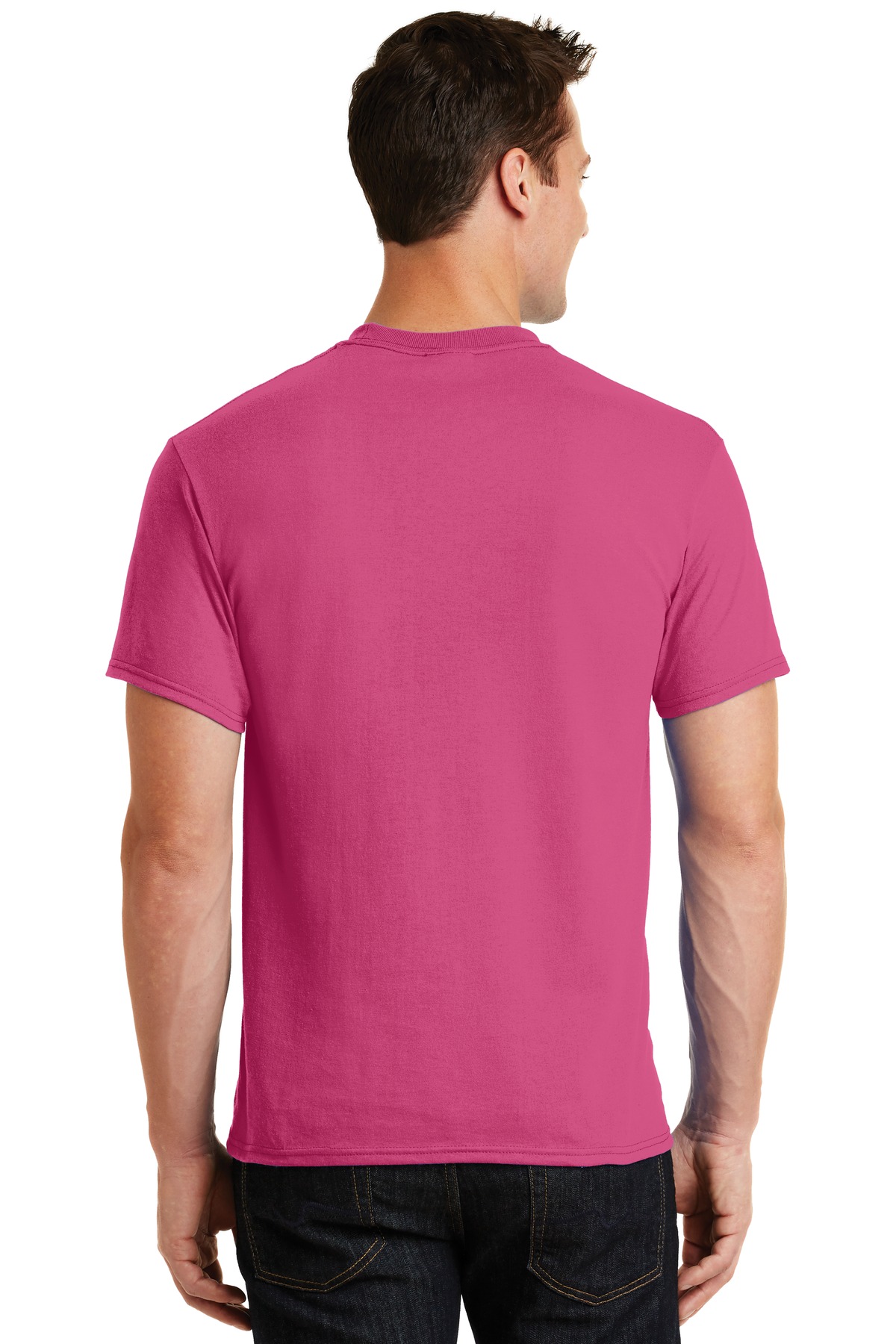 PC55 Port & Company - Core Blend Tee. - Back Image