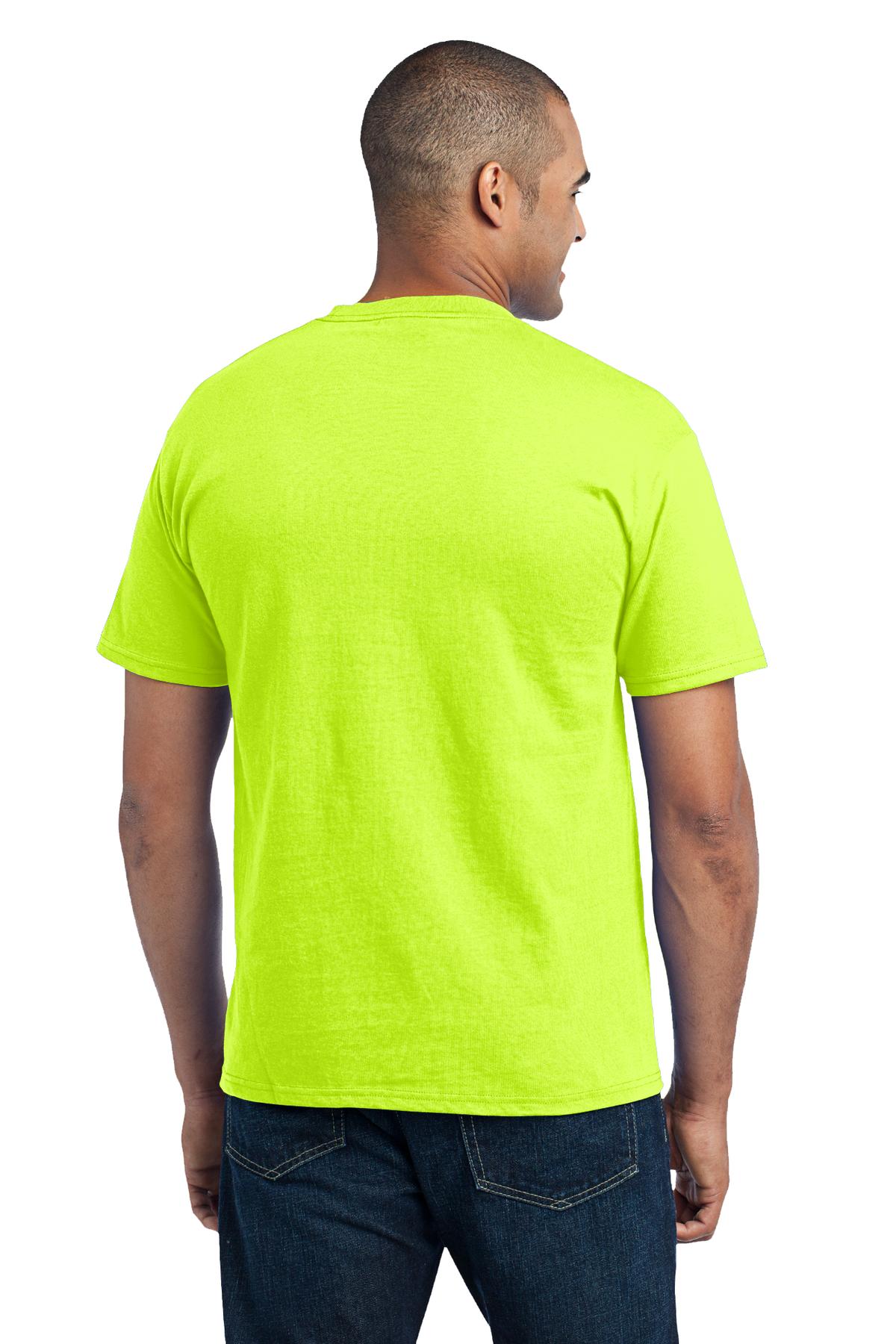 PC55P Port & Company Core Blend Pocket Tee PC55P Port & Company Core Blend Pocket Tee - Back Image