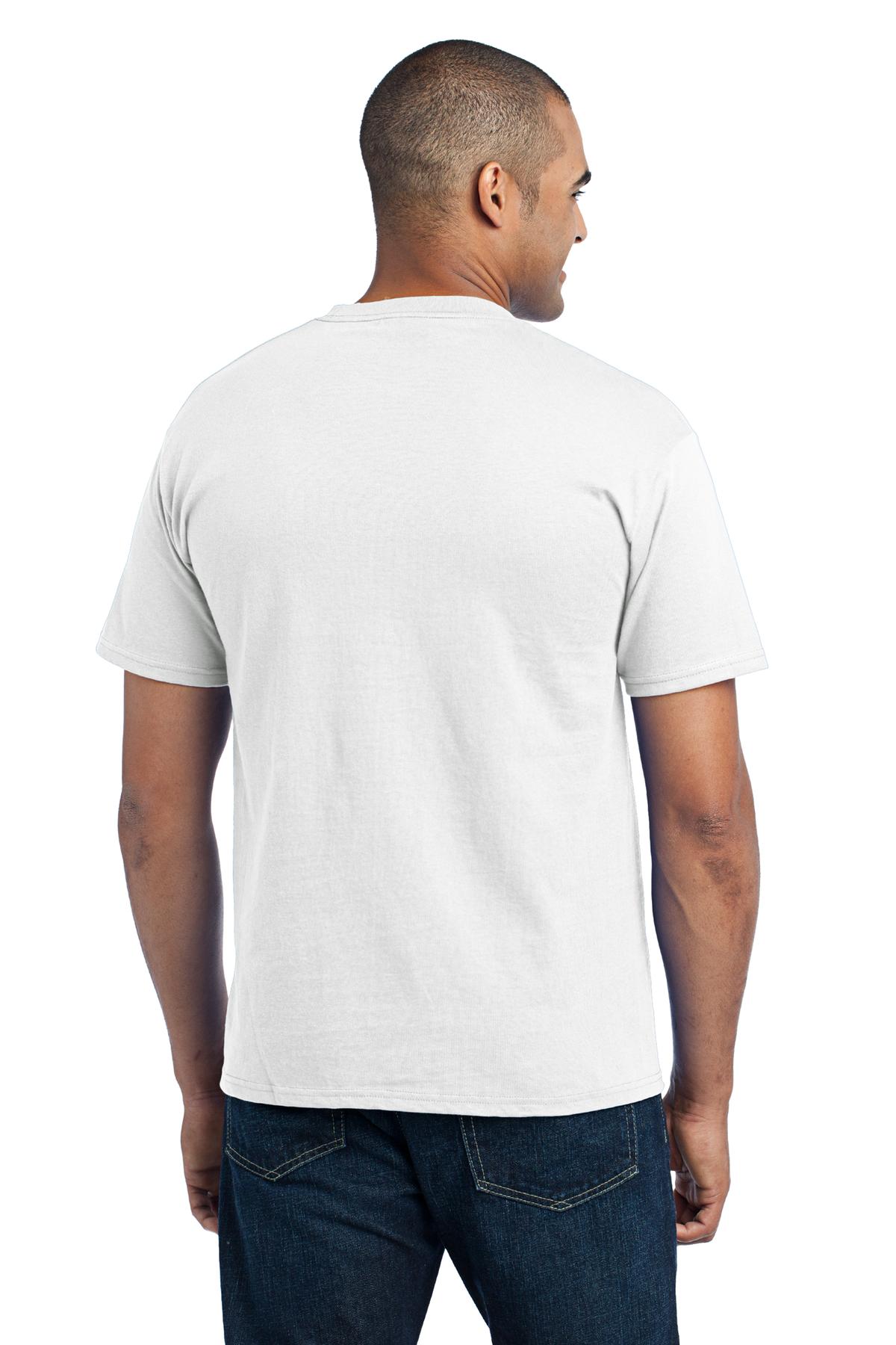 PC55P Port & Company Core Blend Pocket Tee - Back Image