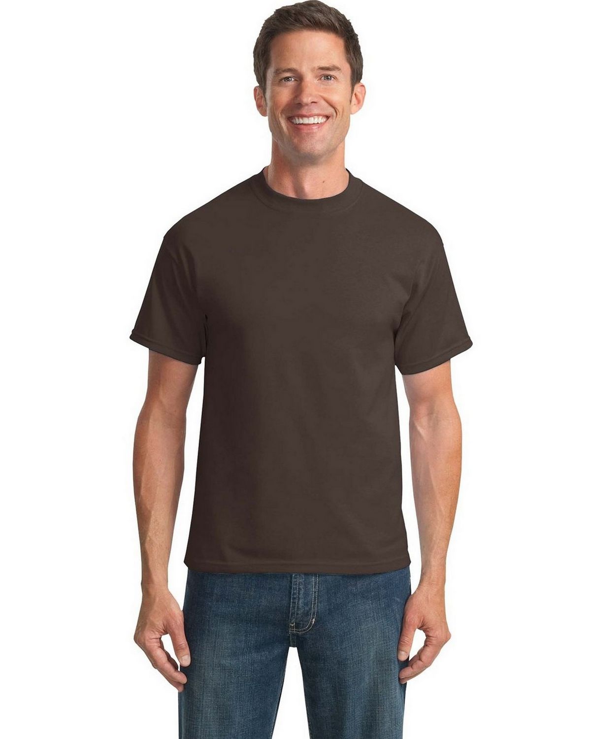 PC55T Port & Company Tall Core Blend Tee.