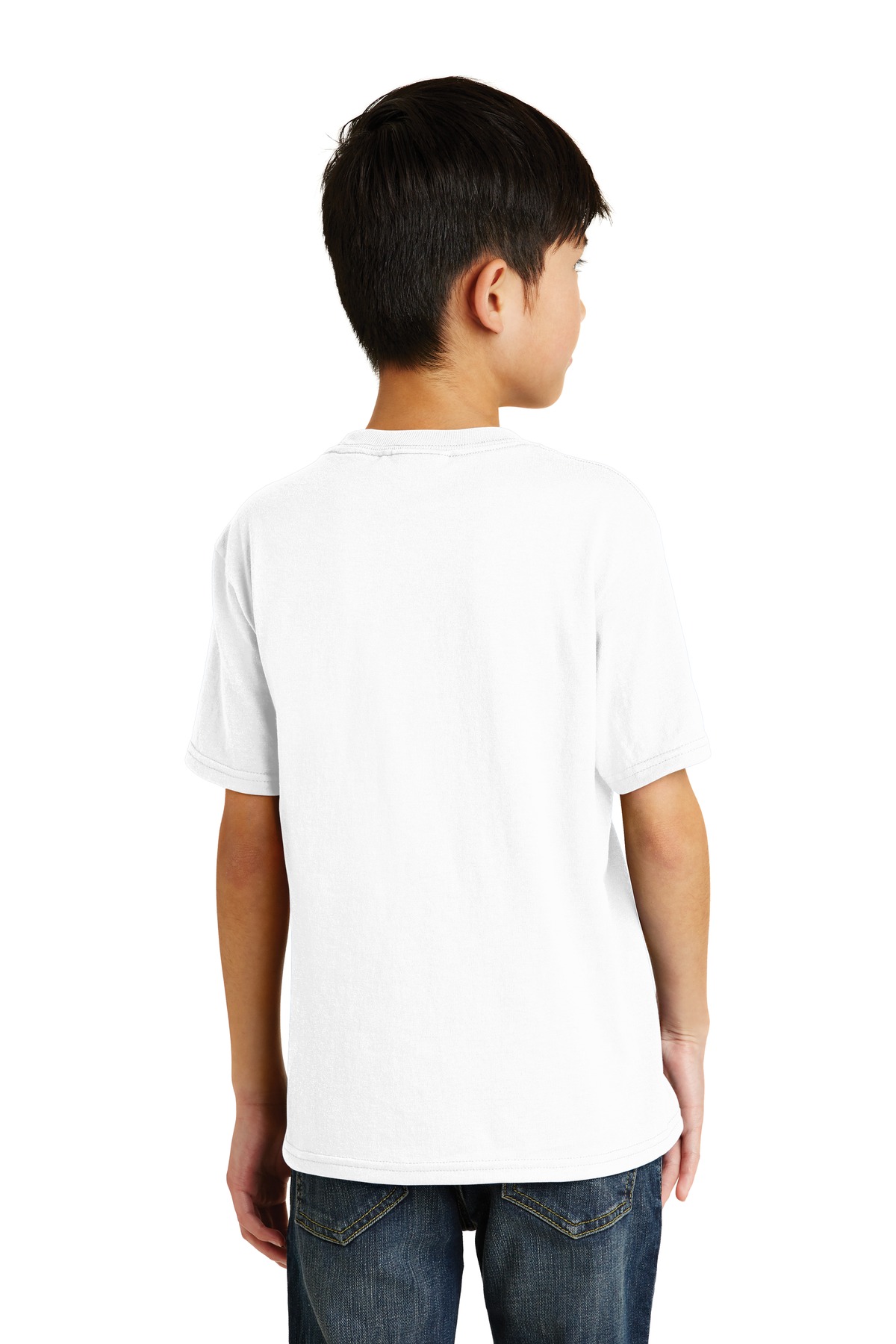 PC55Y Port & Company - Youth Core Blend Tee. - Back Image