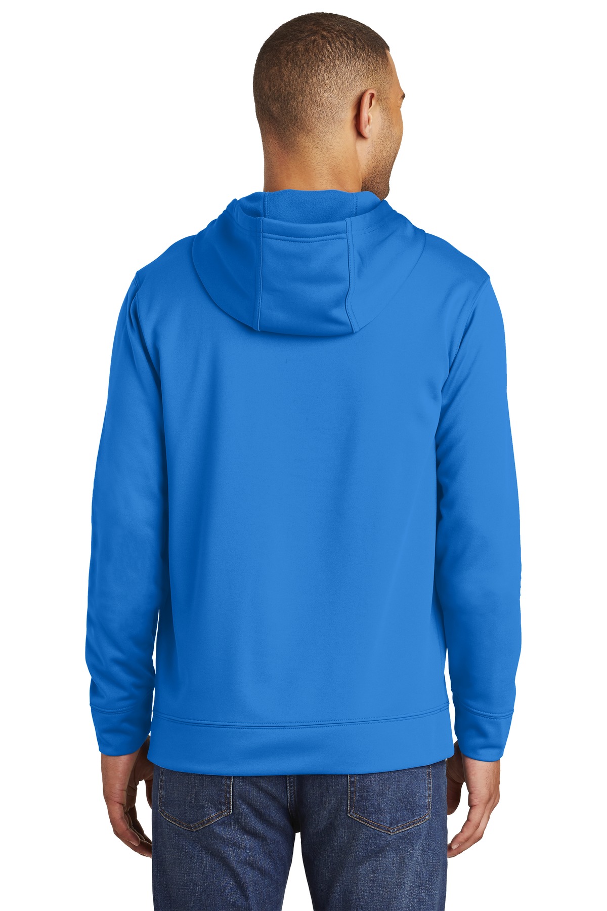 PC590H Port & Company Performance Fleece Pullover Hooded Sweatshirt. - Back Image