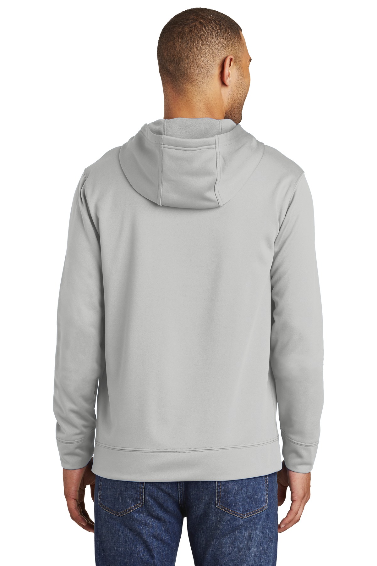 PC590H Port & Company Performance Fleece Pullover Hooded Sweatshirt. - Back Image