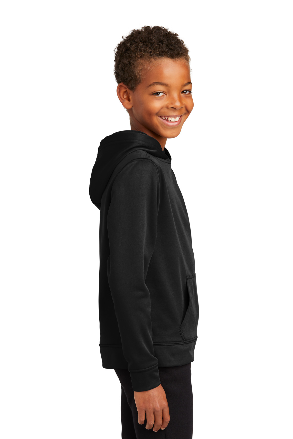 PC590YH Port & Company Youth Performance Fleece Pullover Hooded Sweatshirt. - Siide Image