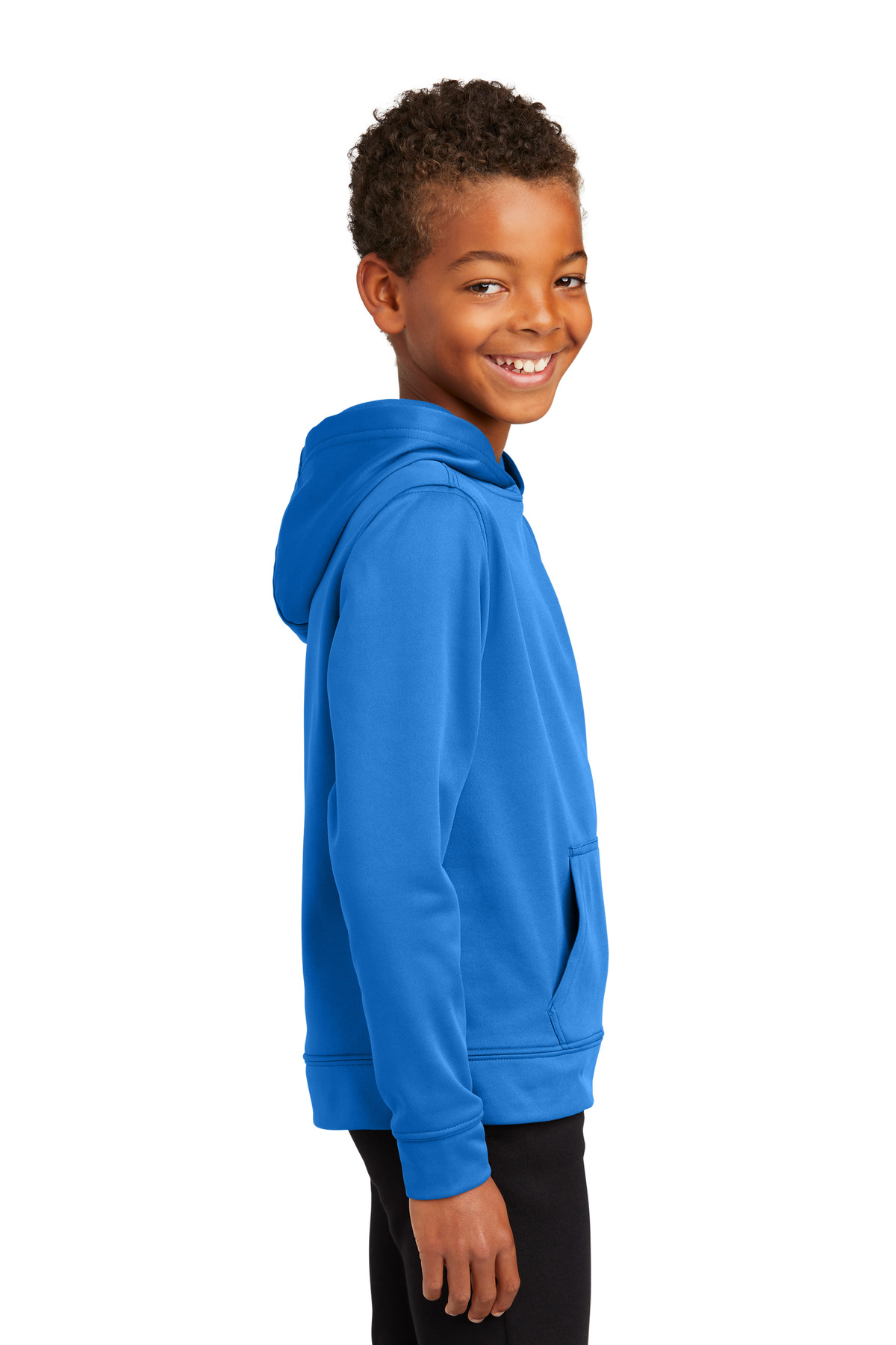 PC590YH Port & Company Youth Performance Fleece Pullover Hooded Sweatshirt. - Siide Image