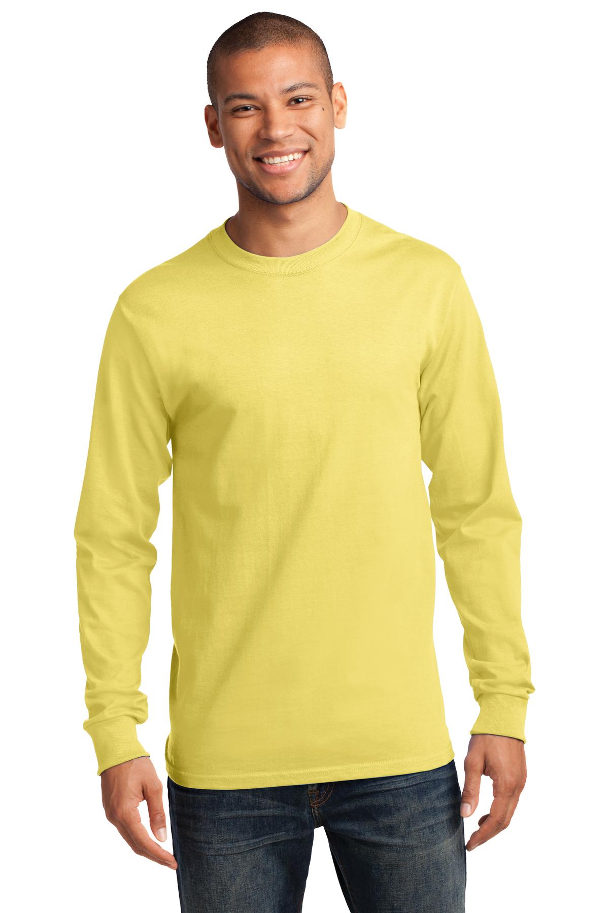 PC61LST Port & Company - Tall Long Sleeve Essential Tee. PC61LST Port & Company - Tall Long Sleeve Essential Tee.