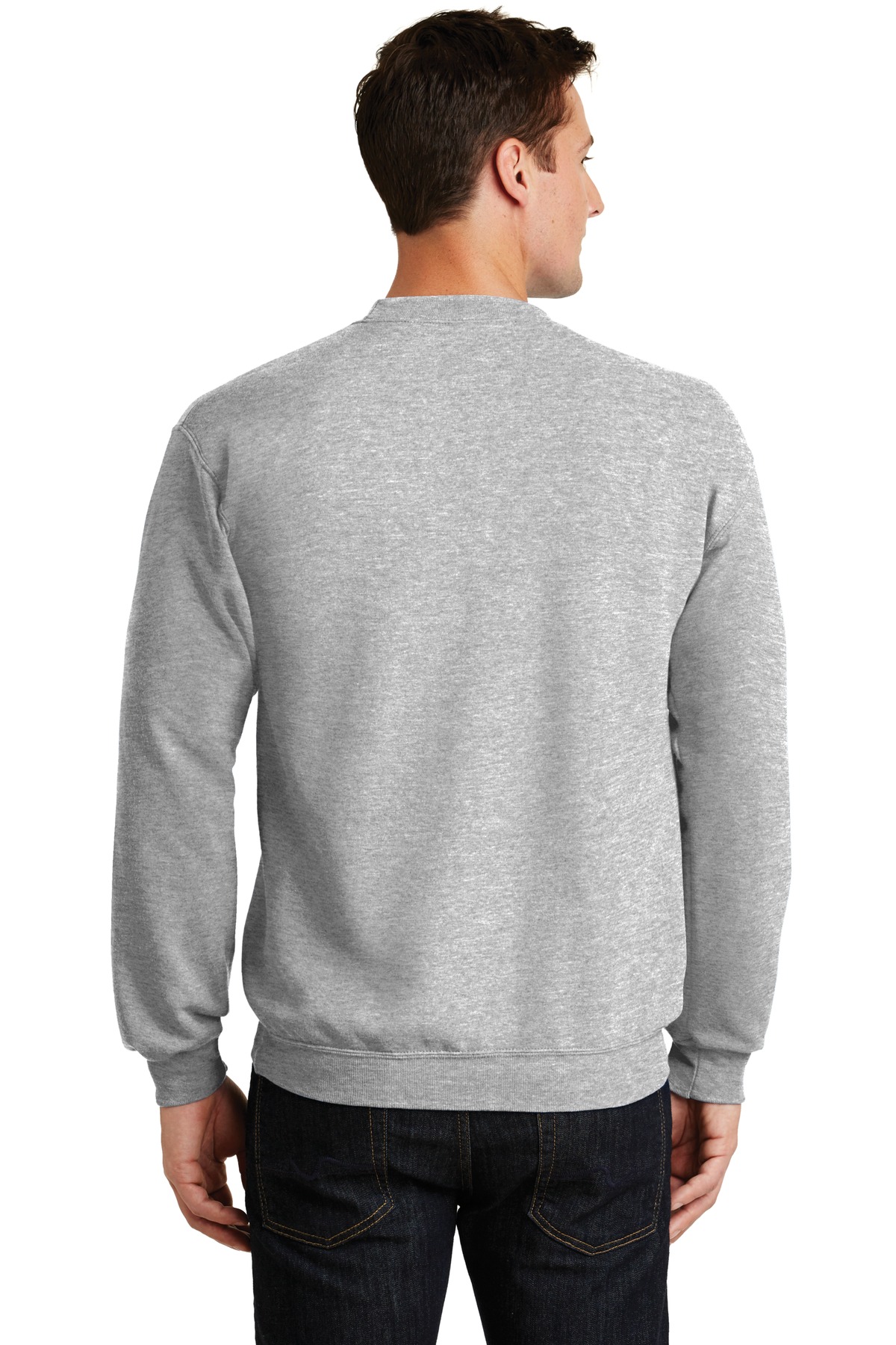 PC78 Port & Company - Core Fleece Crewneck Sweatshirt. - Back Image