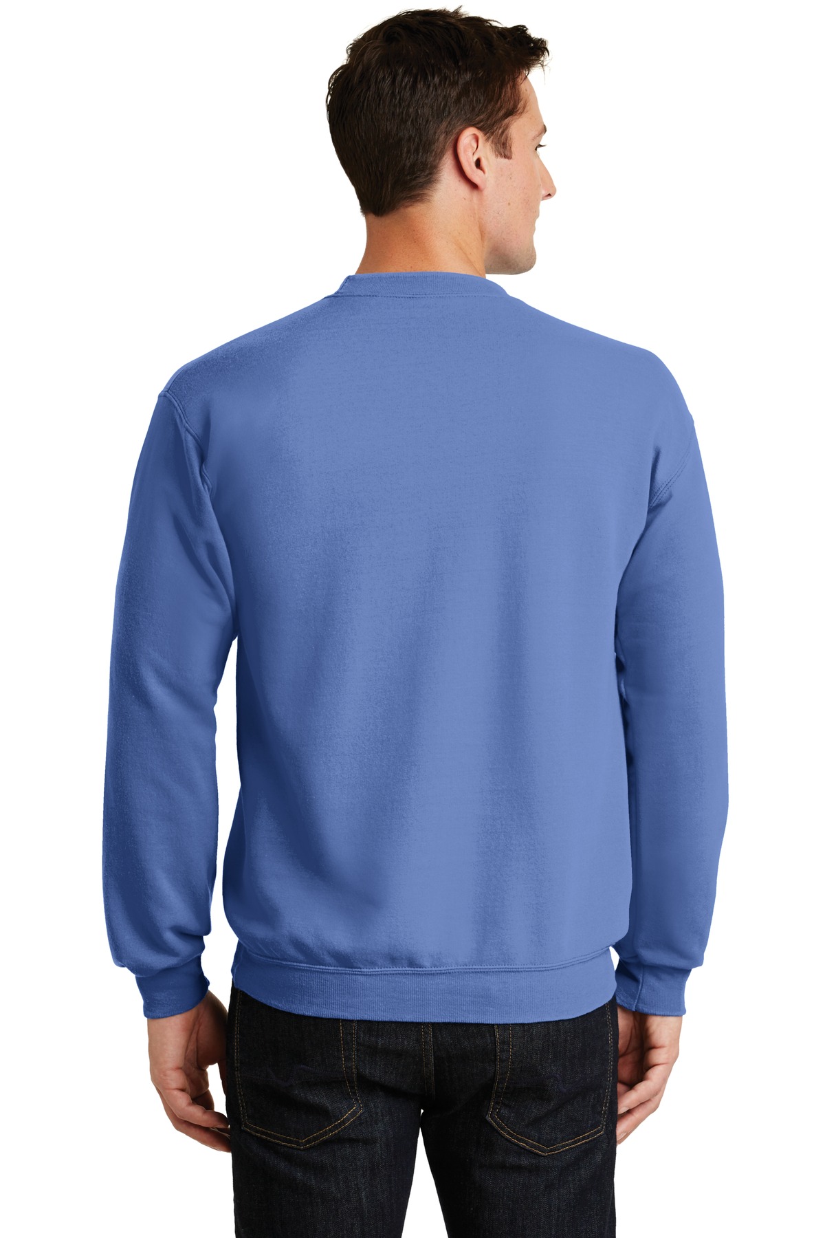 PC78 Port & Company - Core Fleece Crewneck Sweatshirt. - Back Image