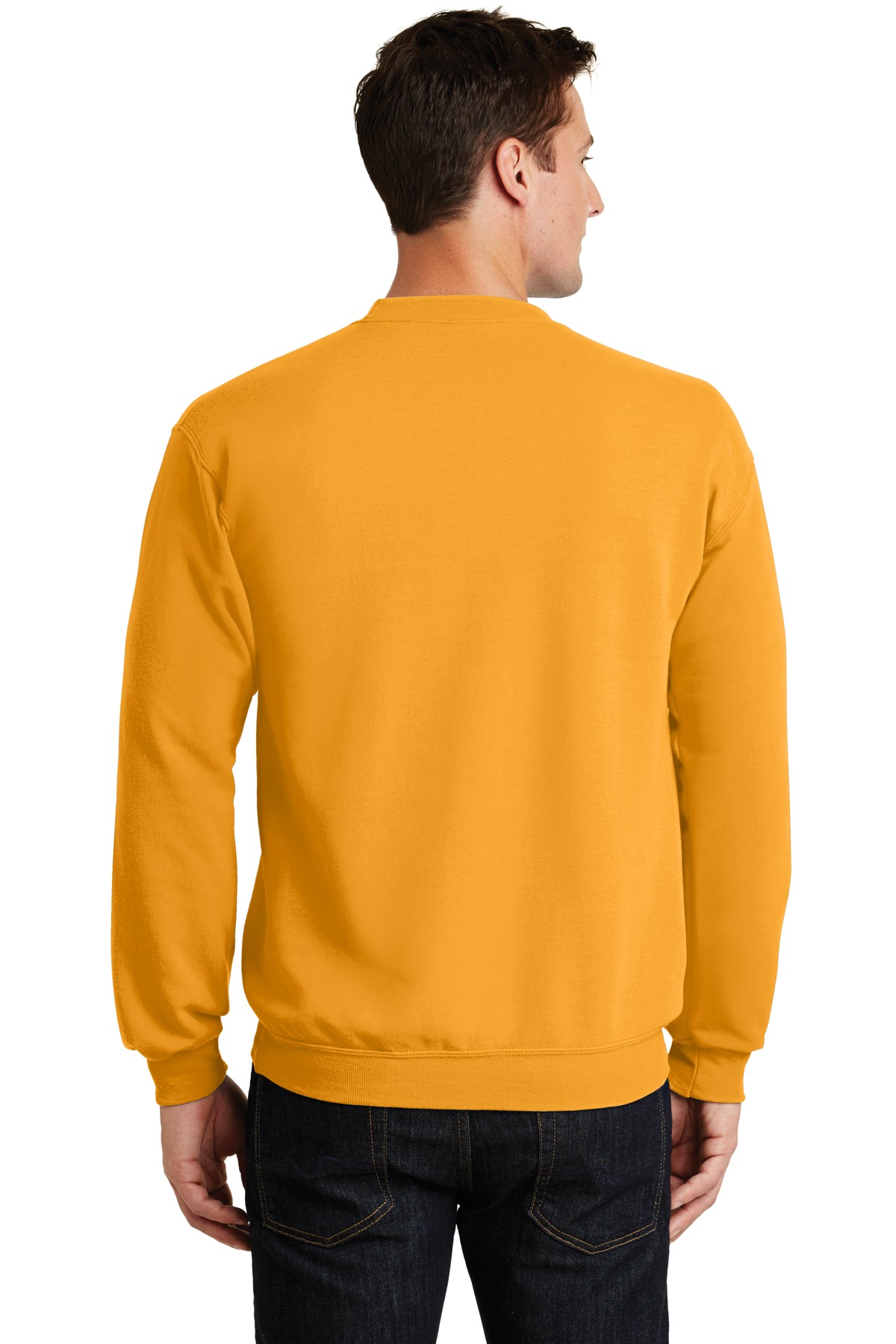 PC78 Port & Company - Core Fleece Crewneck Sweatshirt. - Back Image