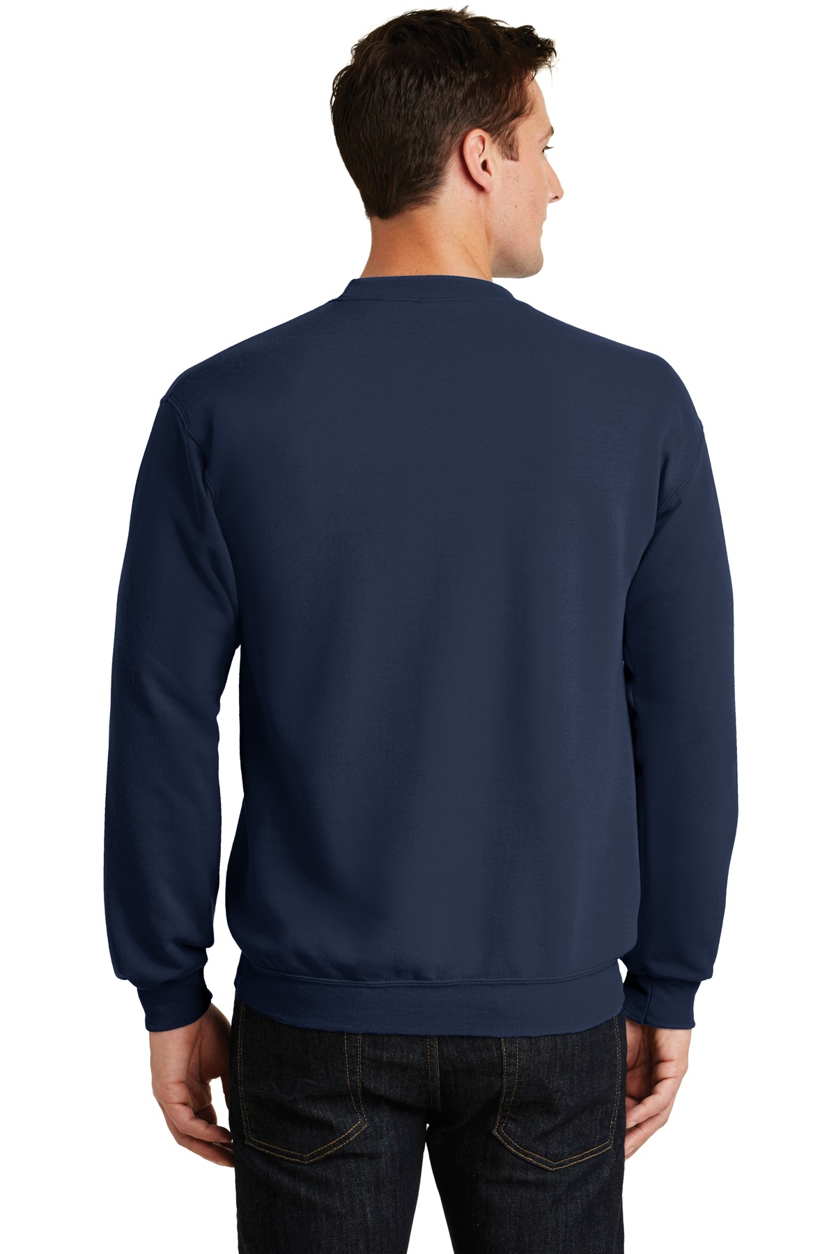 PC78 Port & Company - Core Fleece Crewneck Sweatshirt. PC78 Port & Company - Core Fleece Crewneck Sweatshirt. - Back Image