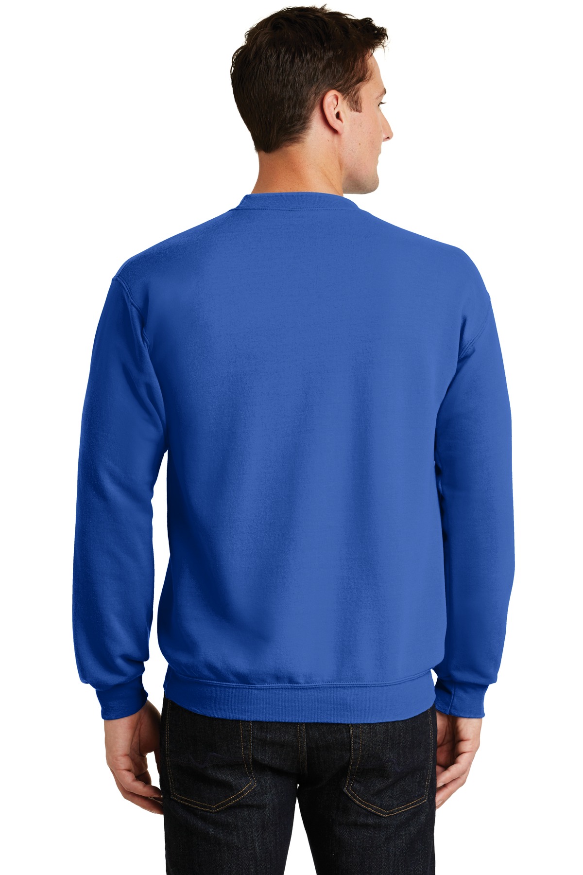 PC78 Port & Company - Core Fleece Crewneck Sweatshirt. - Back Image