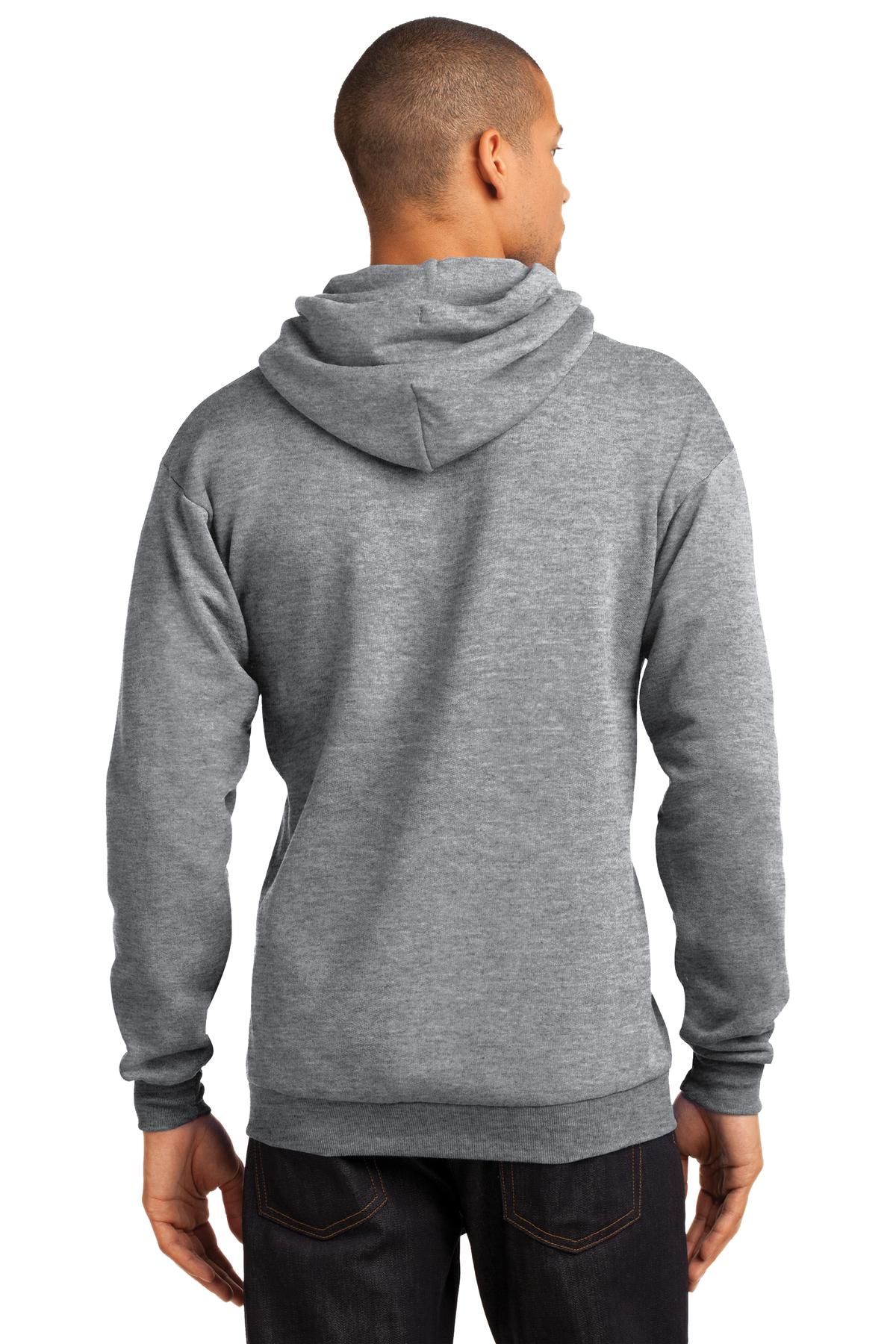 PC78H Port & Company Core Fleece Pullover Hoodie - Back Image