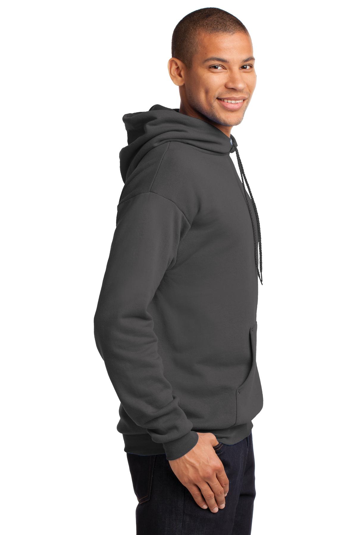 PC78H Port & Company Core Fleece Pullover Hoodie - Siide Image