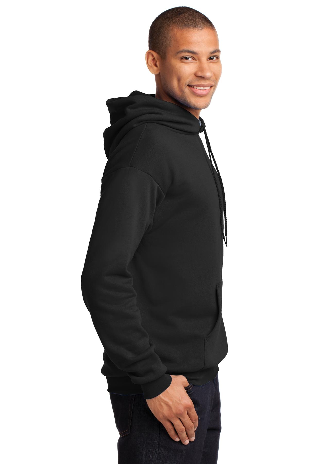 PC78H Port & Company Core Fleece Pullover Hoodie - Siide Image