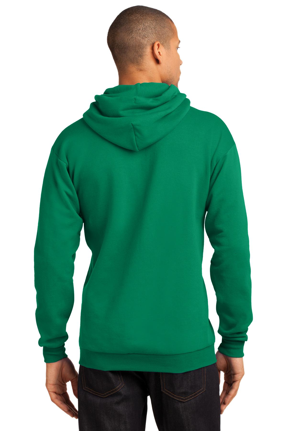 PC78H Port & Company Core Fleece Pullover Hoodie - Back Image