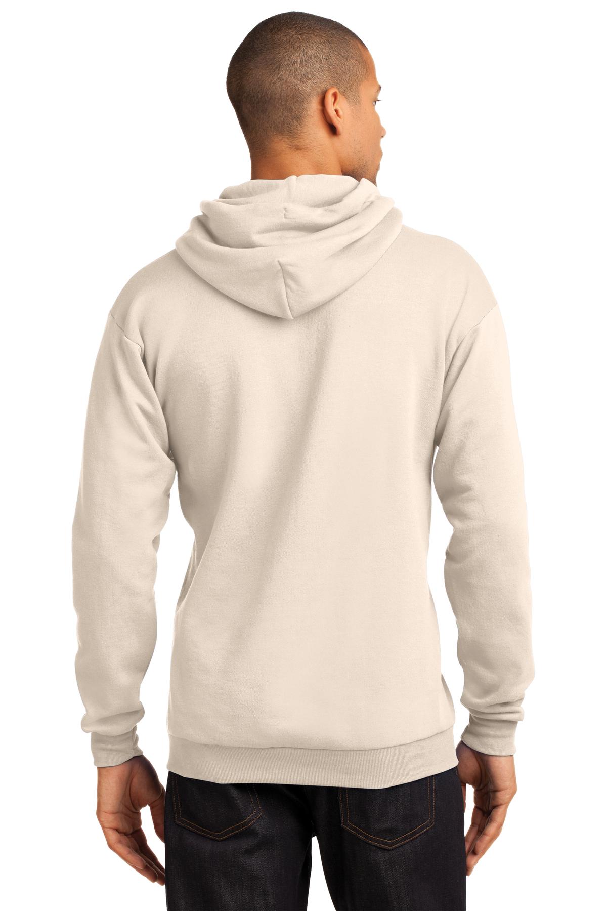 PC78H Port & Company Core Fleece Pullover Hoodie - Back Image