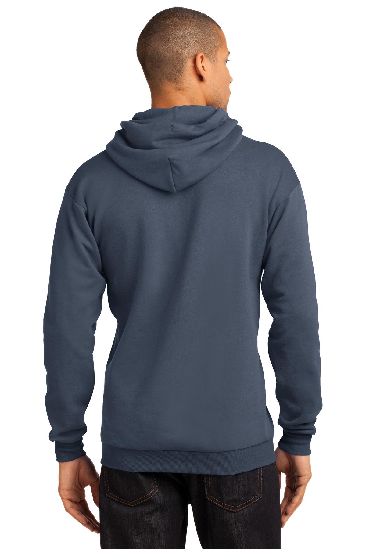 Port & Company PC78H Hoodie PC78H Port & Company Core Fleece Pullover Hoodie - Back Image