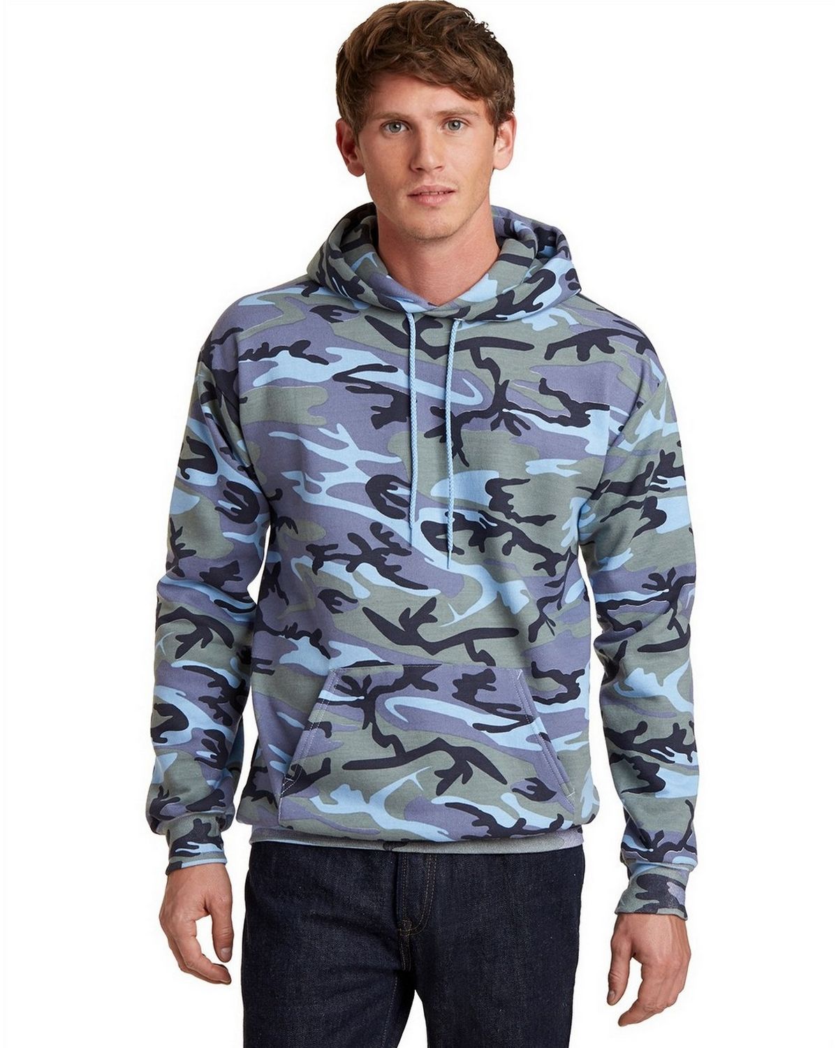 PC78HC Port & Company Core Fleece Camo Pullover Hooded Sweatshirt. PC78HC Port & Company Core Fleece Camo Pullover Hooded Sweatshirt.