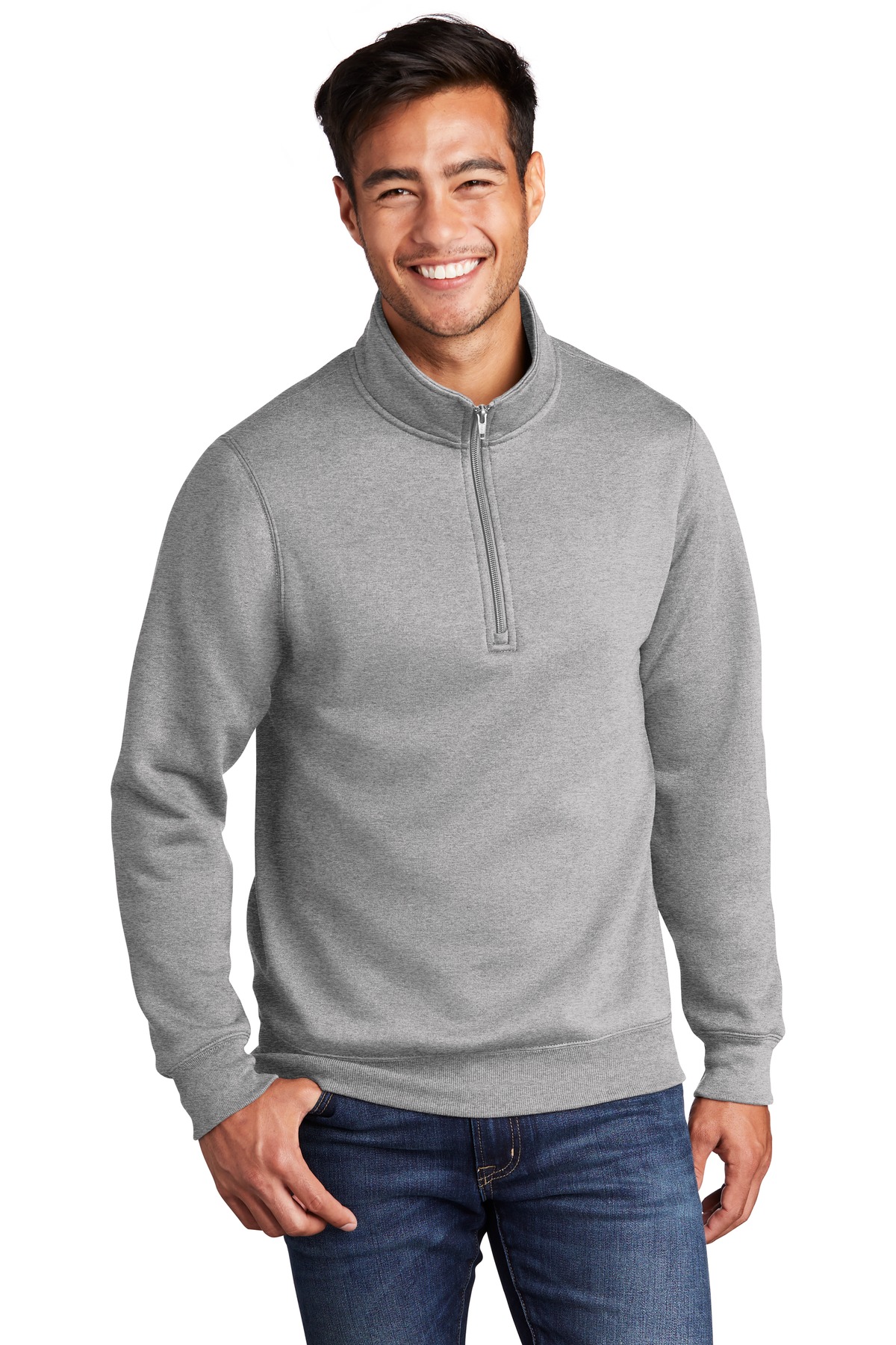 PC78Q Port & Company Core Fleece 1/4-Zip Pullover Sweatshirt Zoom Image