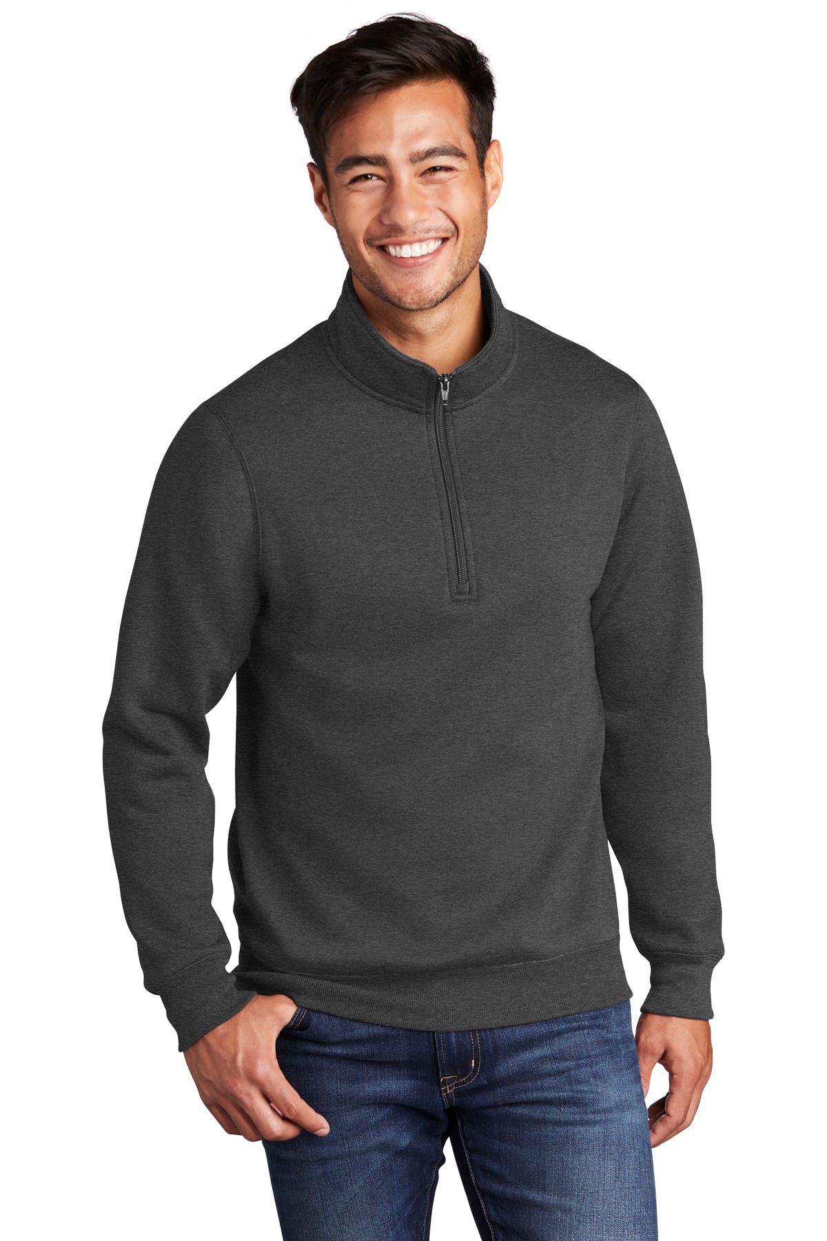PC78Q Port & Company Core Fleece 1/4-Zip Pullover Sweatshirt