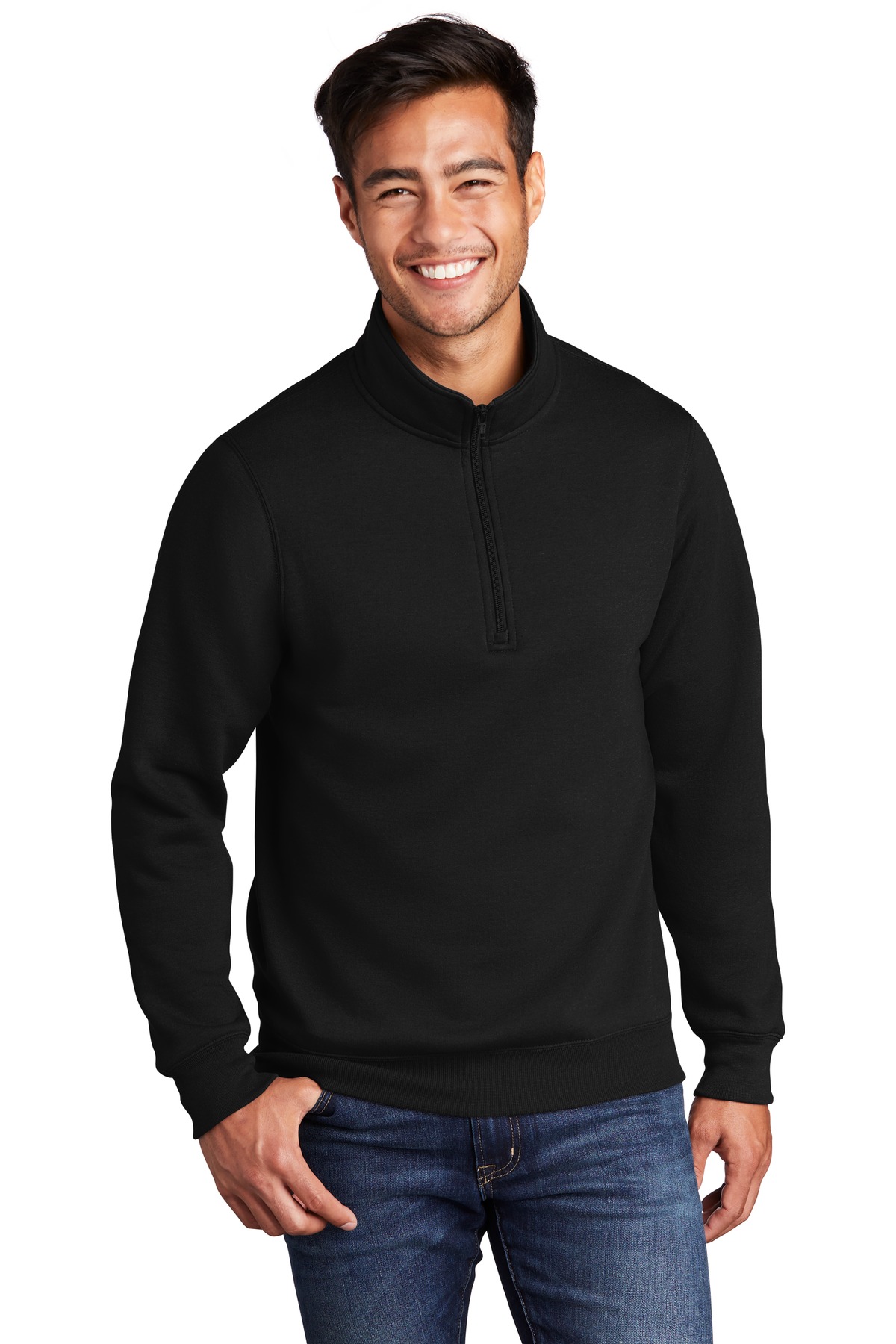 PC78Q Port & Company Core Fleece 1/4-Zip Pullover Sweatshirt Zoom Image