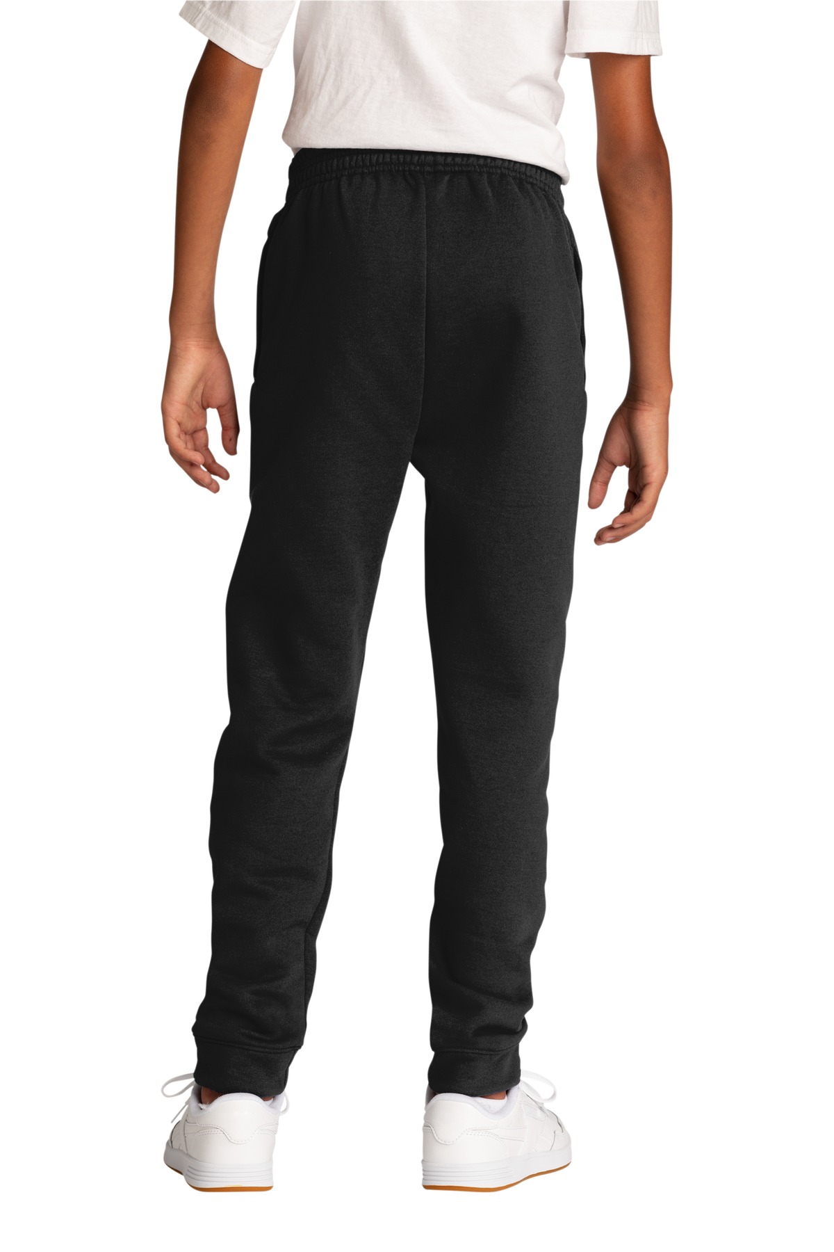 PC78YJ Port & Company Youth Core Fleece Jogger. - Back Image